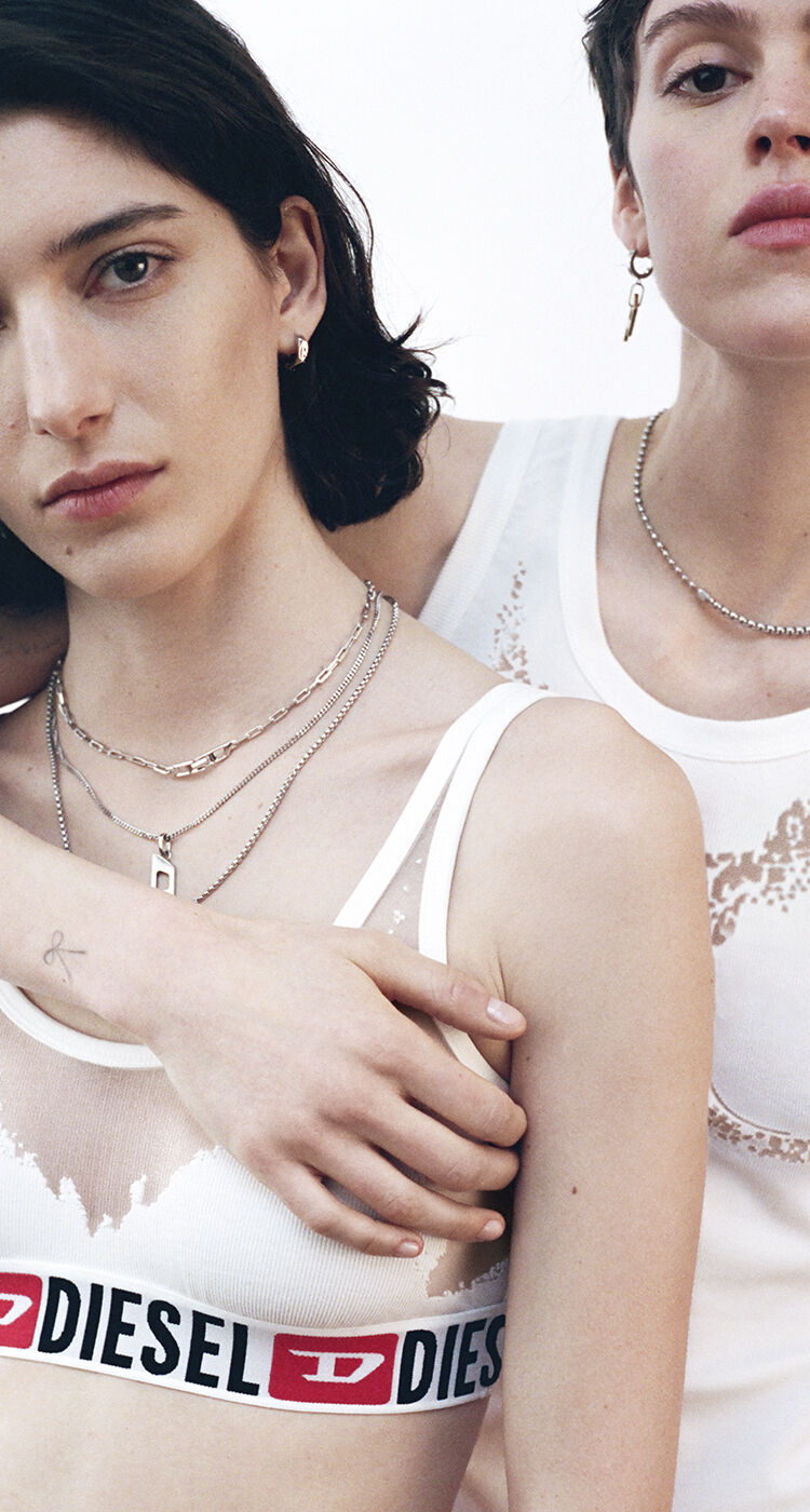 Bralette mit transparentem Devor&eacute;-Effekt