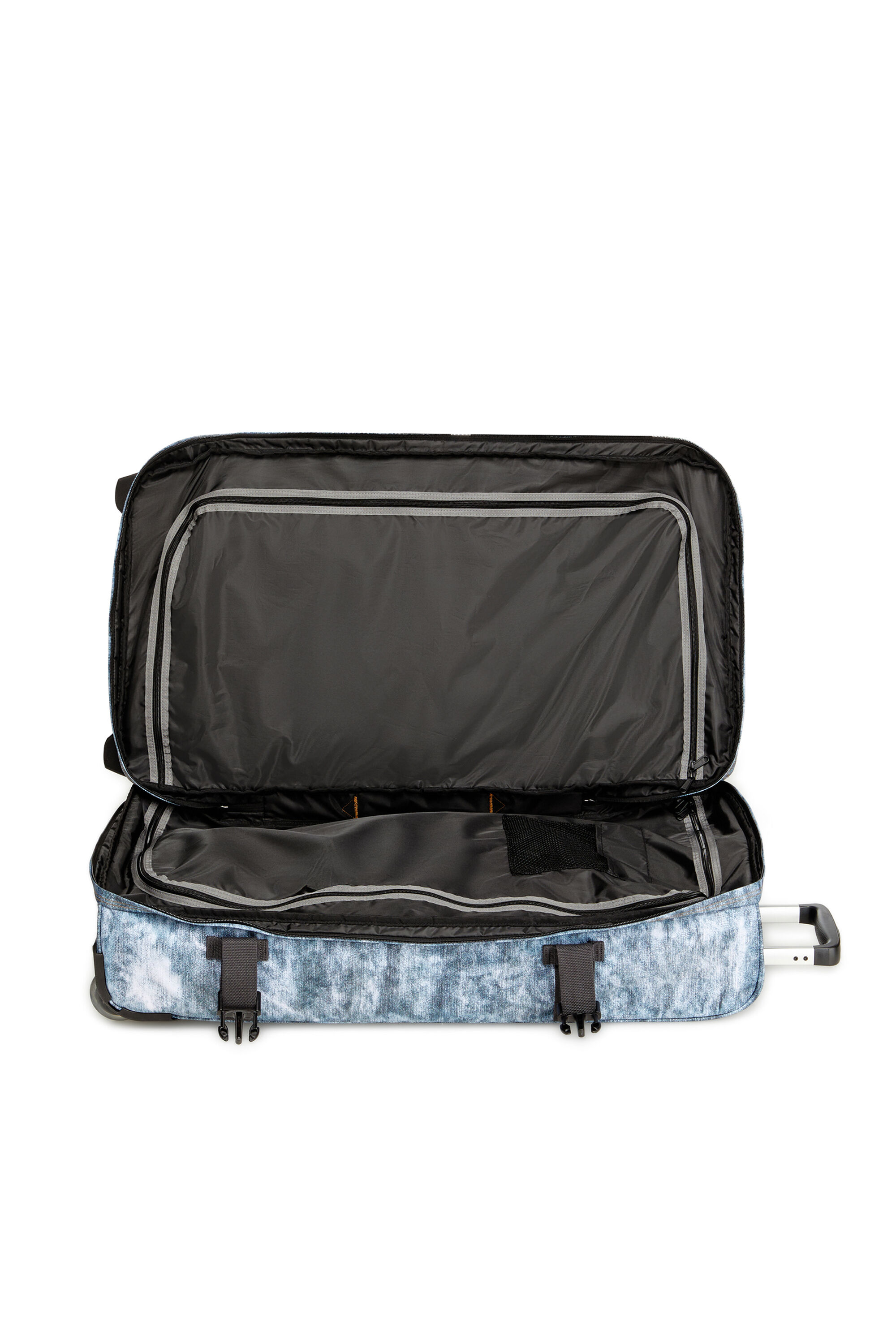 Diesel - DIESEL TRANSIT'R L, Unisex Reisewagen aus Trompe l'œil-Denim in Blau - 4