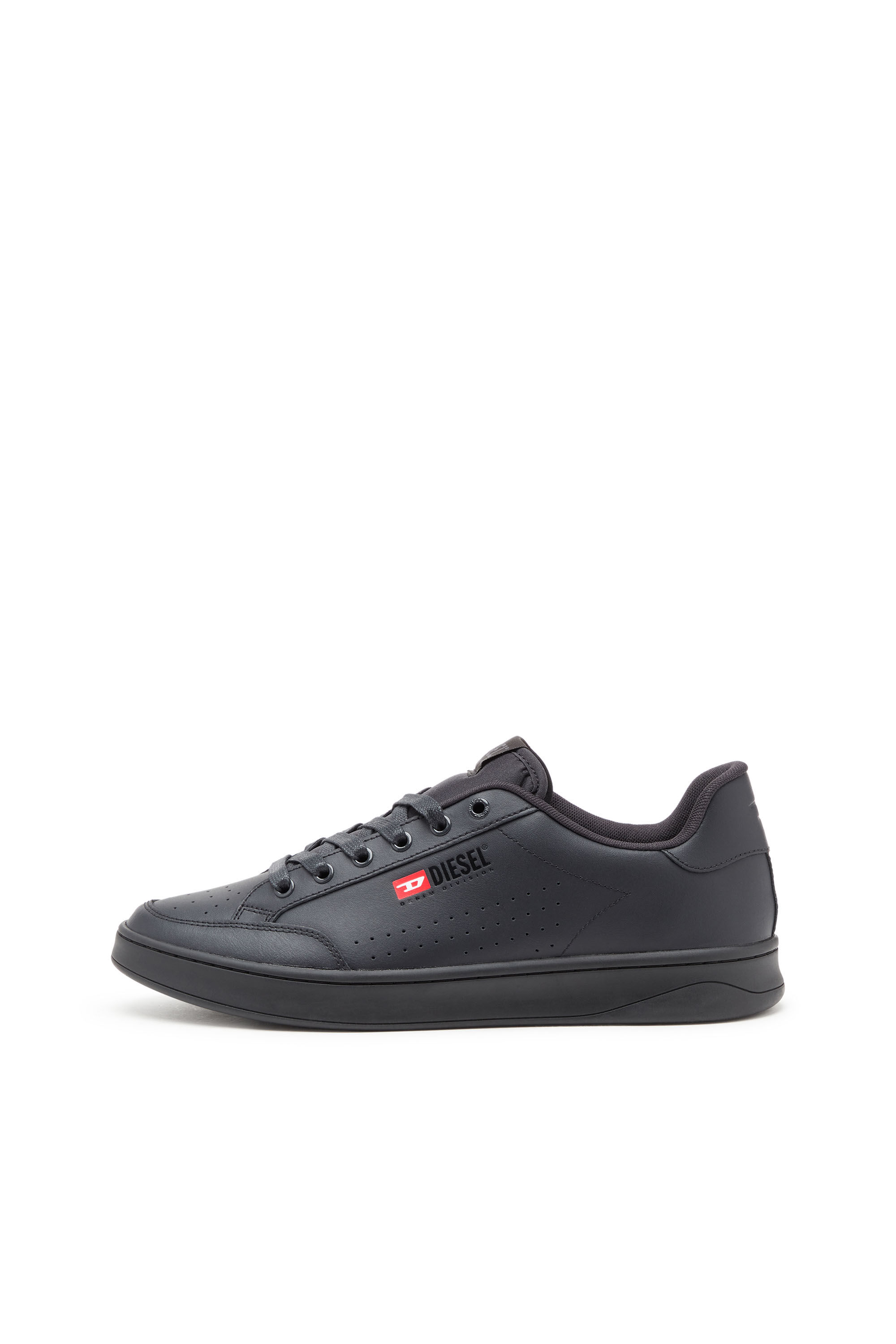 Diesel - S-ATHENE VTG, Herren S-Athene-Low Top-Sneakers aus Leder und Nylon in Schwarz - 7