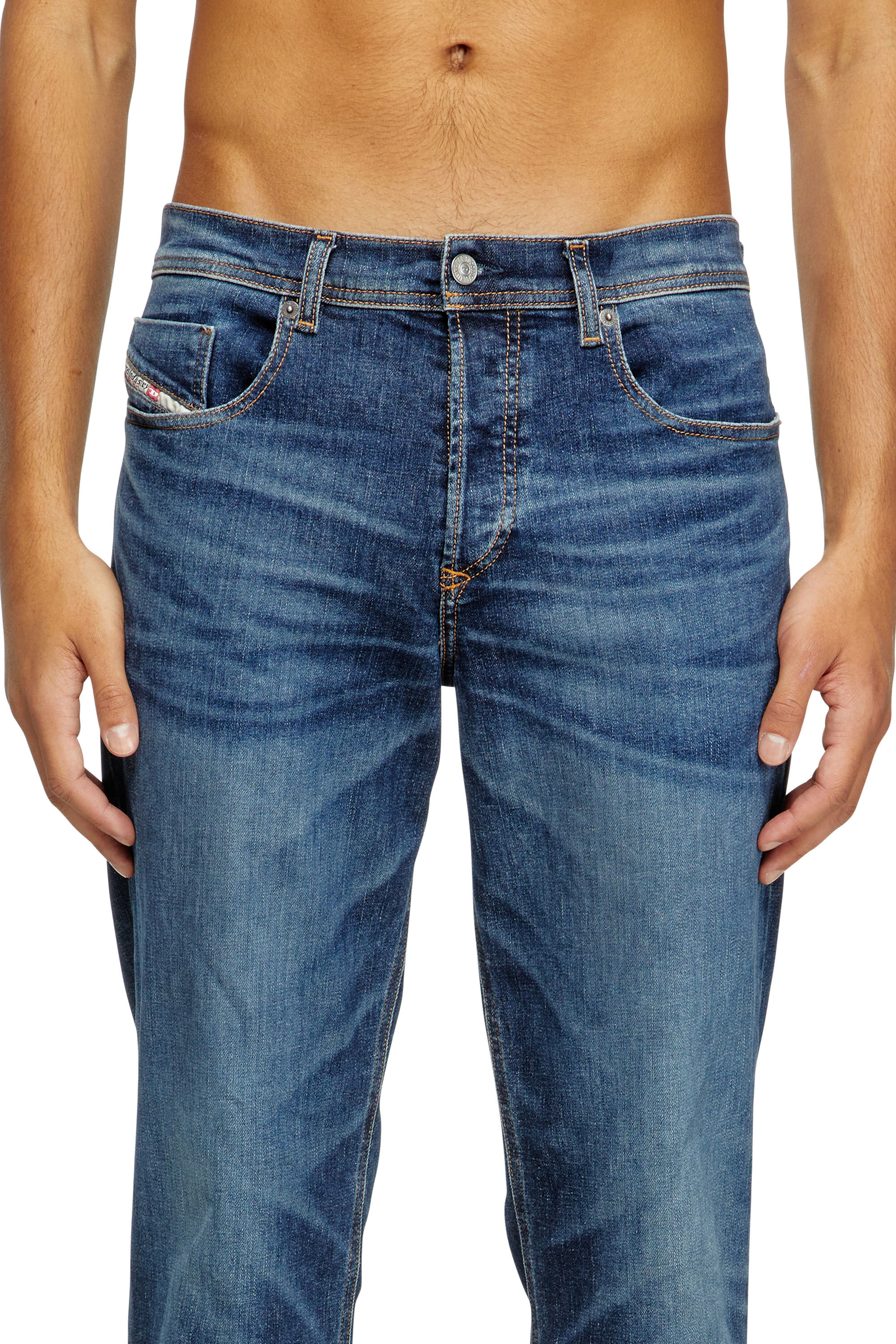 Diesel - Herren Regular Jeans 2023 D-Finitive 09J47, Dunkelblau - 5