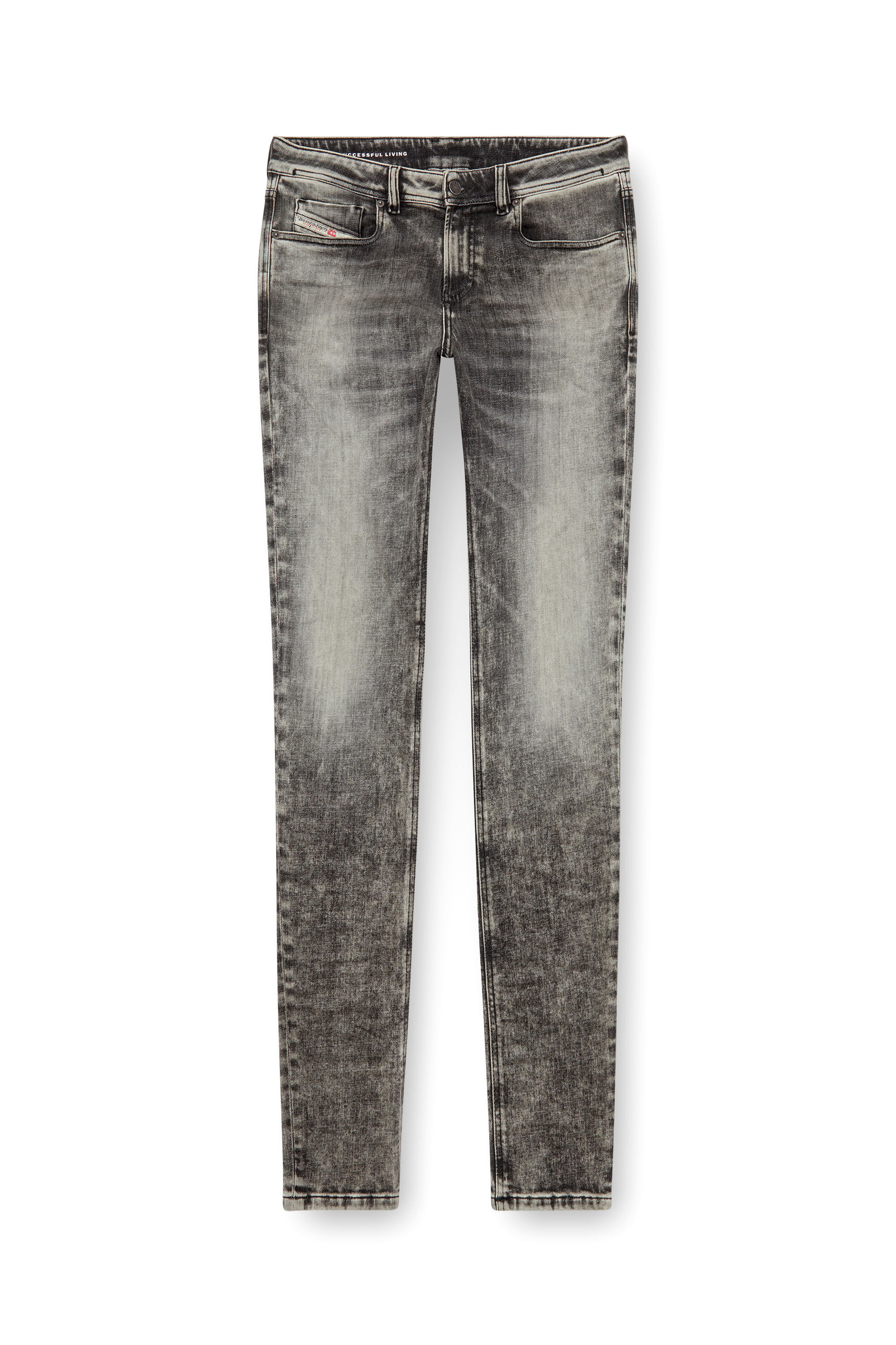 Diesel - Herren Skinny Jeans 1979 Sleenker 09J28, Grau - Image 2