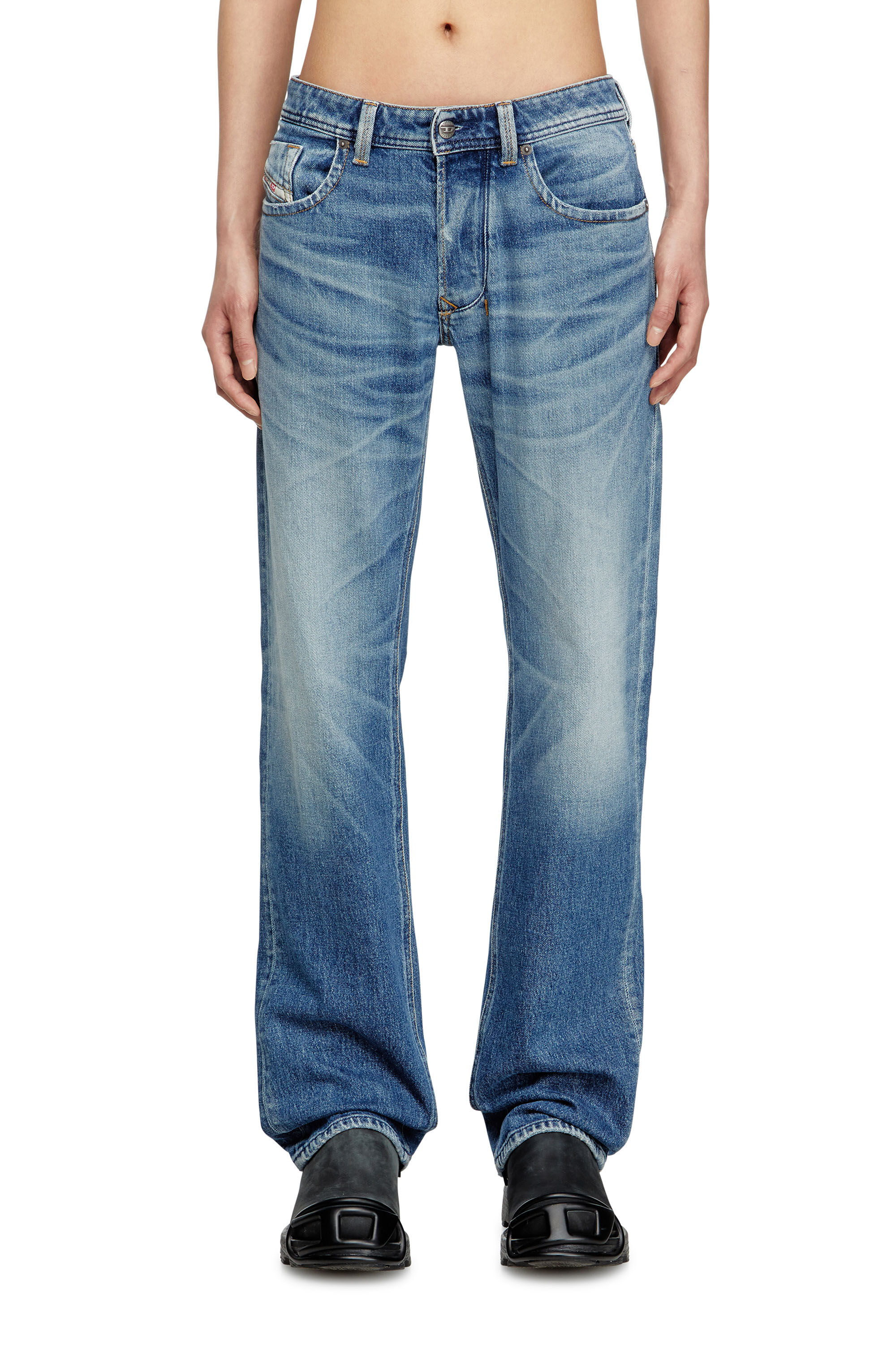 Diesel - Herren Regular Jeans 1985 Larkee 09M12, Mittelblau - 3
