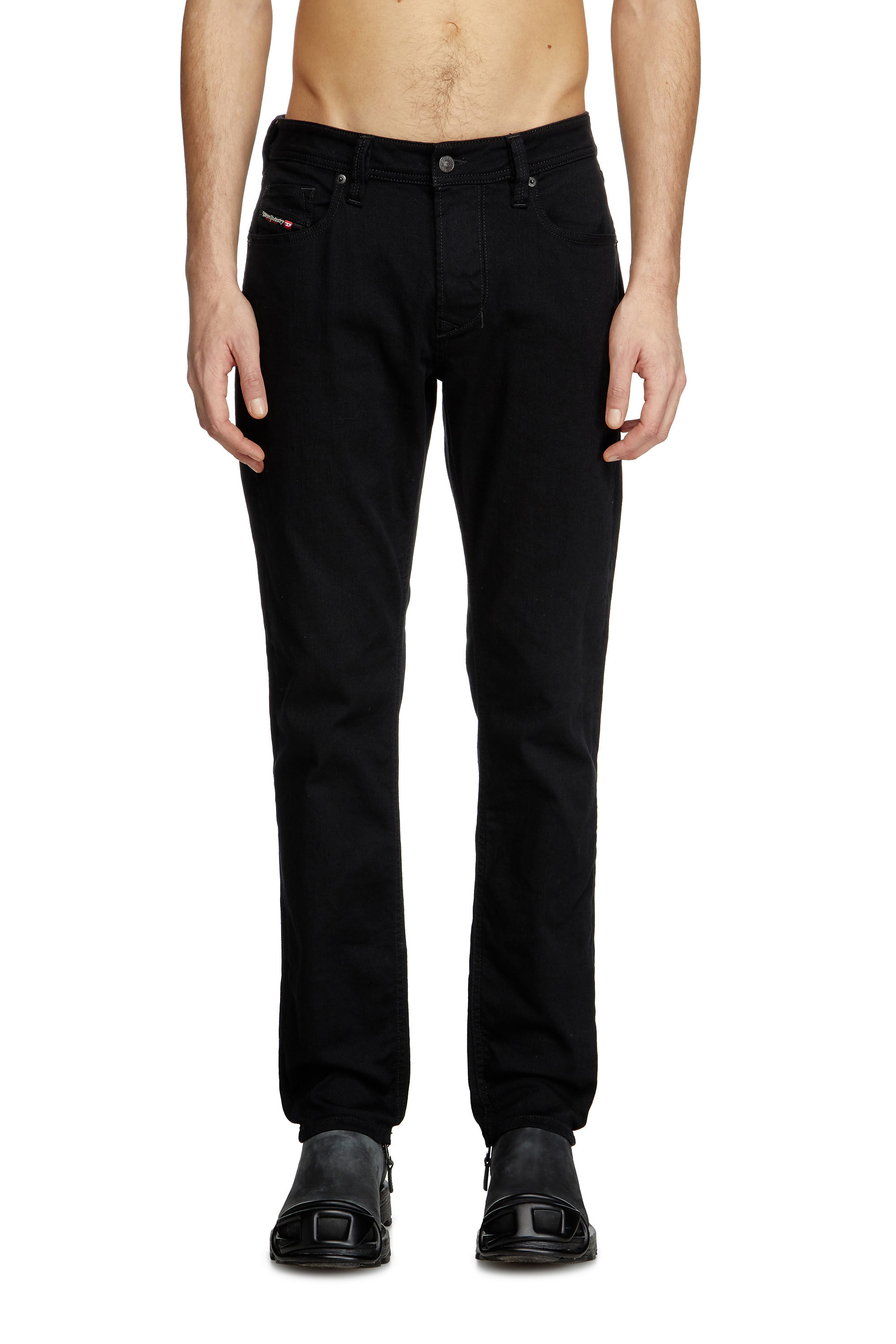 Diesel - Herren Regular Jeans 1986 Larkee-Beex 0688H, Schwarz/Dunkelgrau - 3