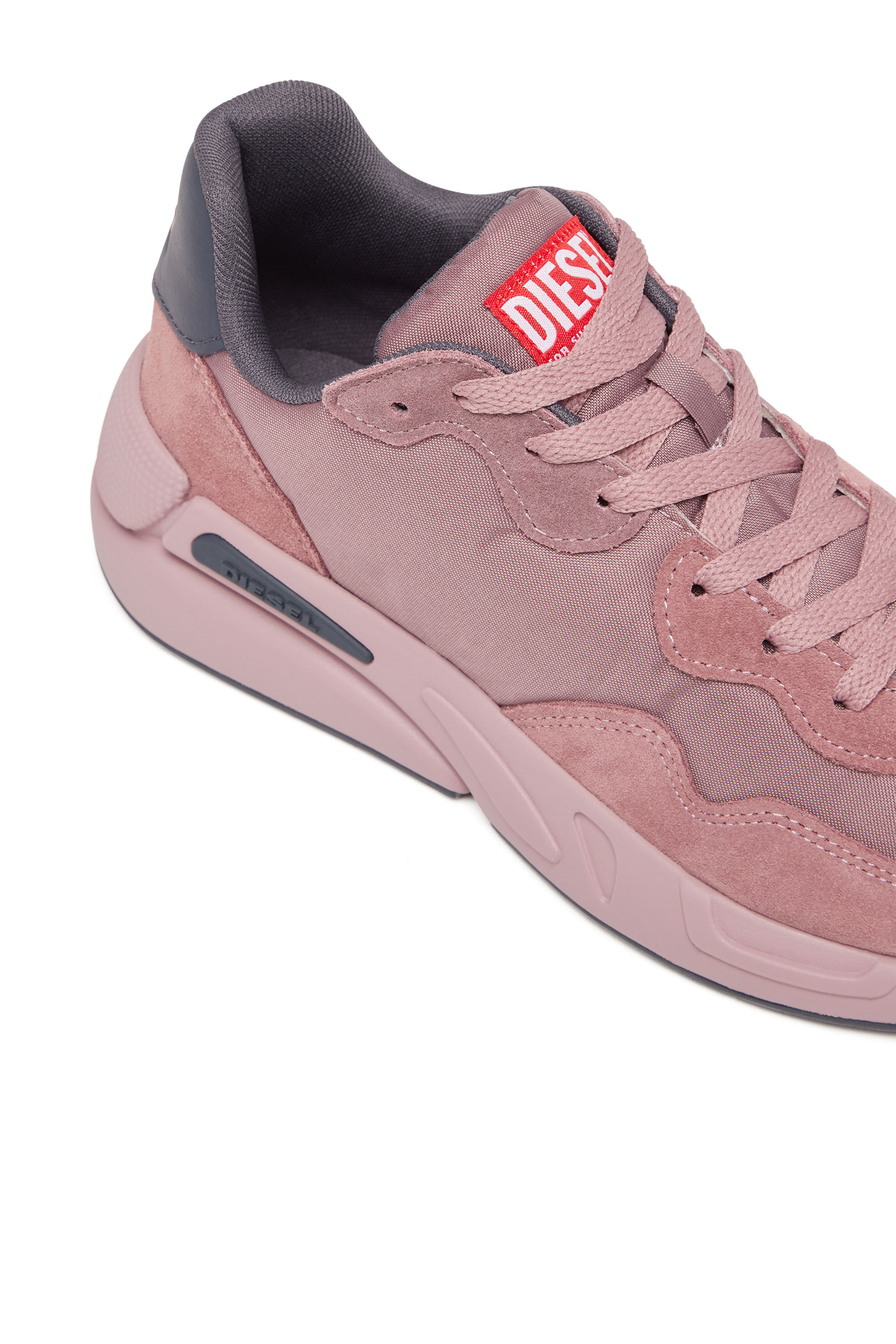Diesel - S-SERENDIPITY LIGHT W, Damen S-Serendipity Light W - Sneakers mit Konturenbahnen in Rosa - 6