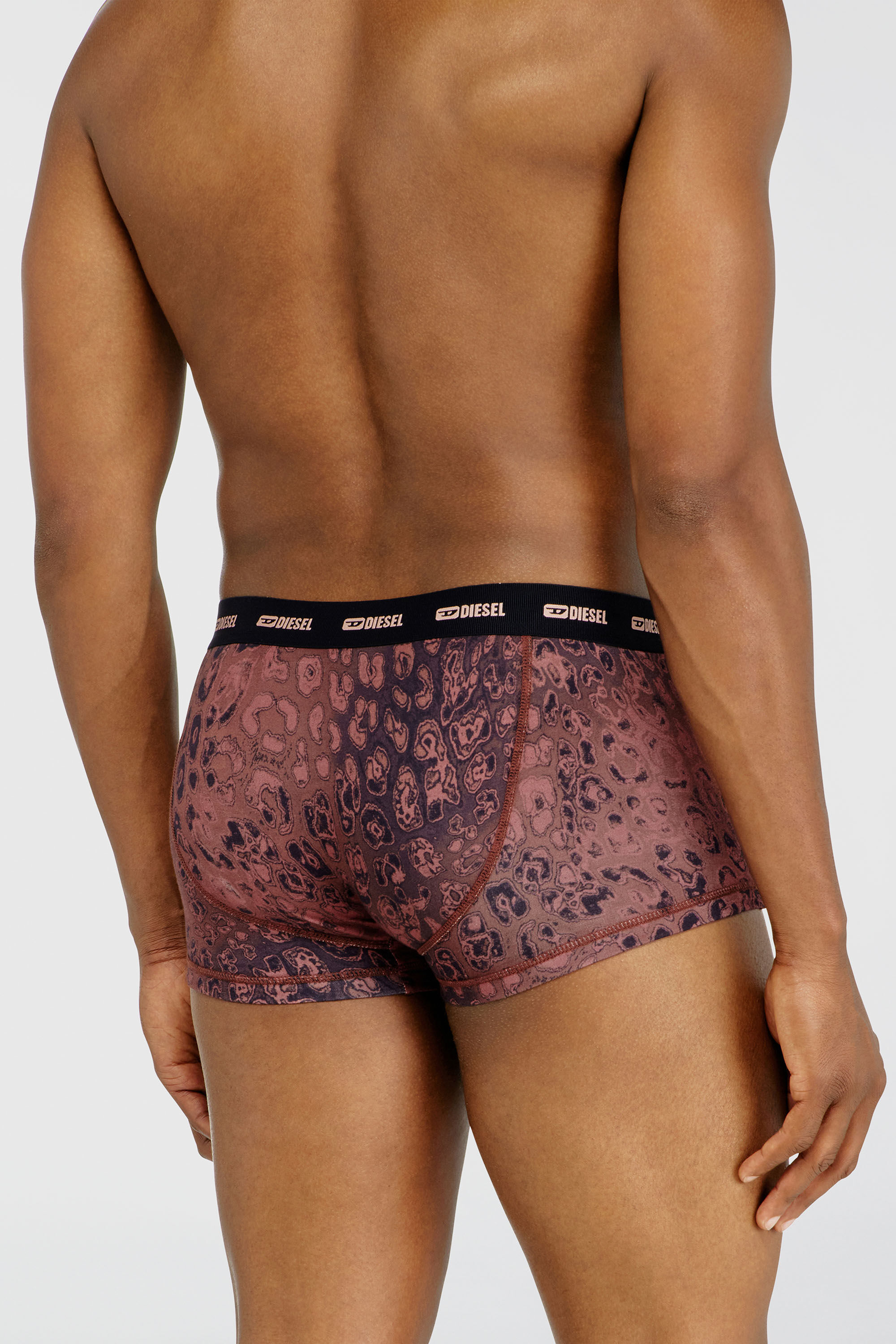 Diesel - DAMIEN-UTLT-3PACK, Herren Boxershorts aus Stretch-Baumwolle im Dreierpack in Violett - 4