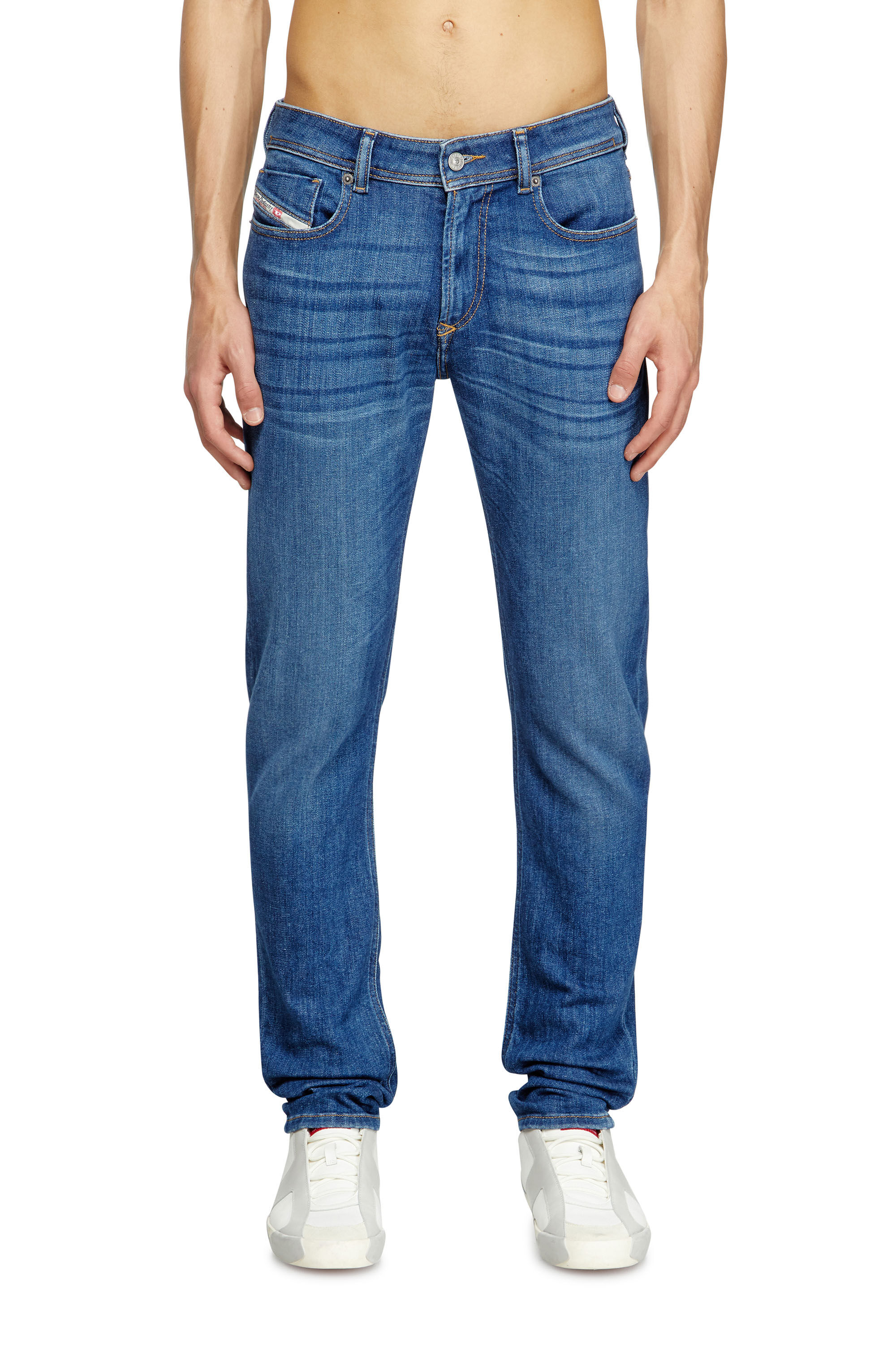 Diesel - Herren Skinny Jeans 1979 Sleenker 09M73, Mittelblau - 3