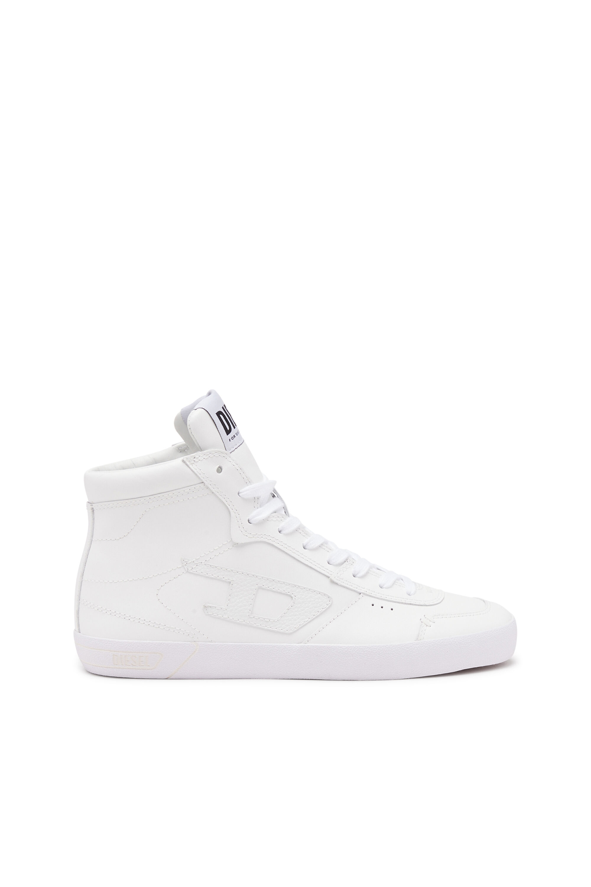 All white high top sneakers sales