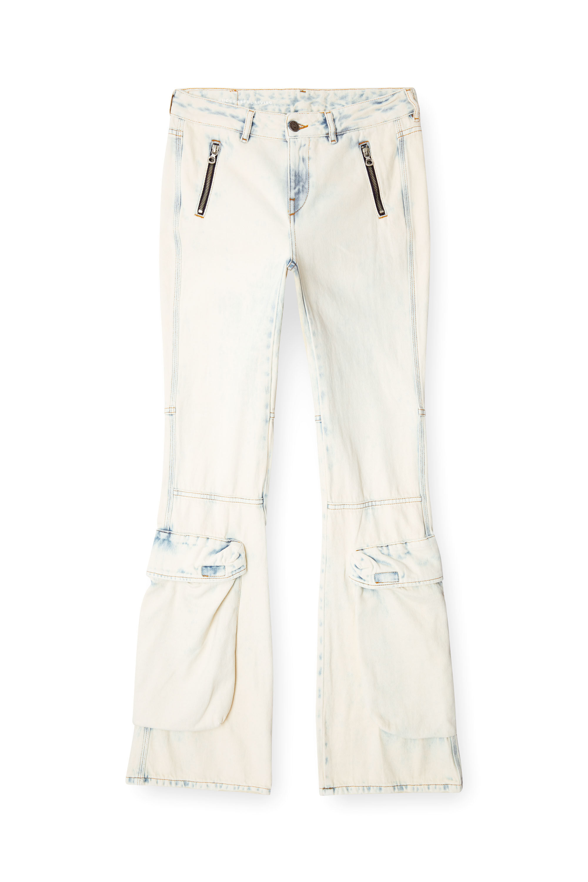 Diesel - Damen Bootcut Jeans D-Poky 0CBCV, Hellblau - 2