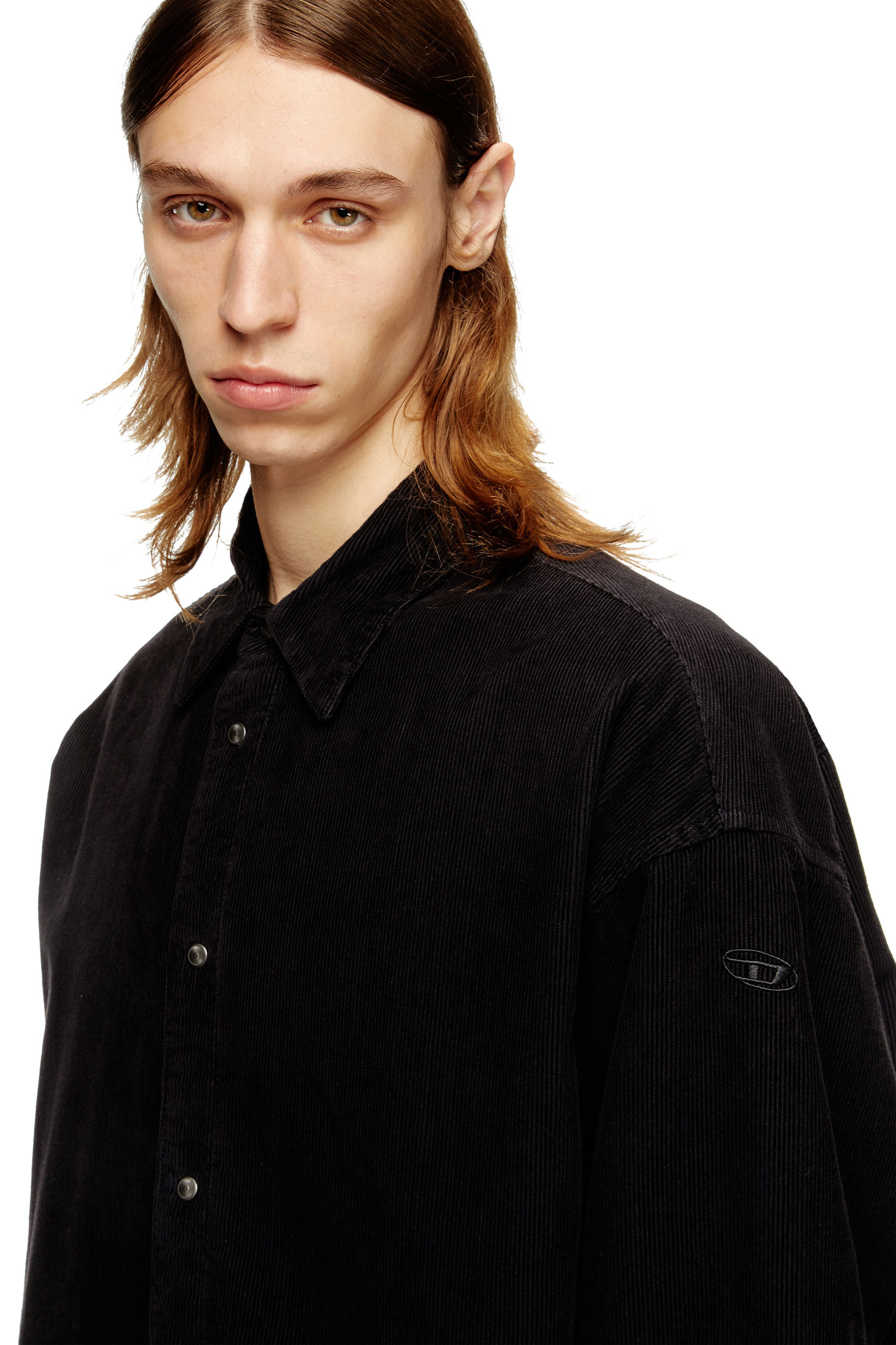 Diesel - S-BAGGY-PADD-HGBK, Herren Baumwollhemd mit Oval D Stickerei in null - 5