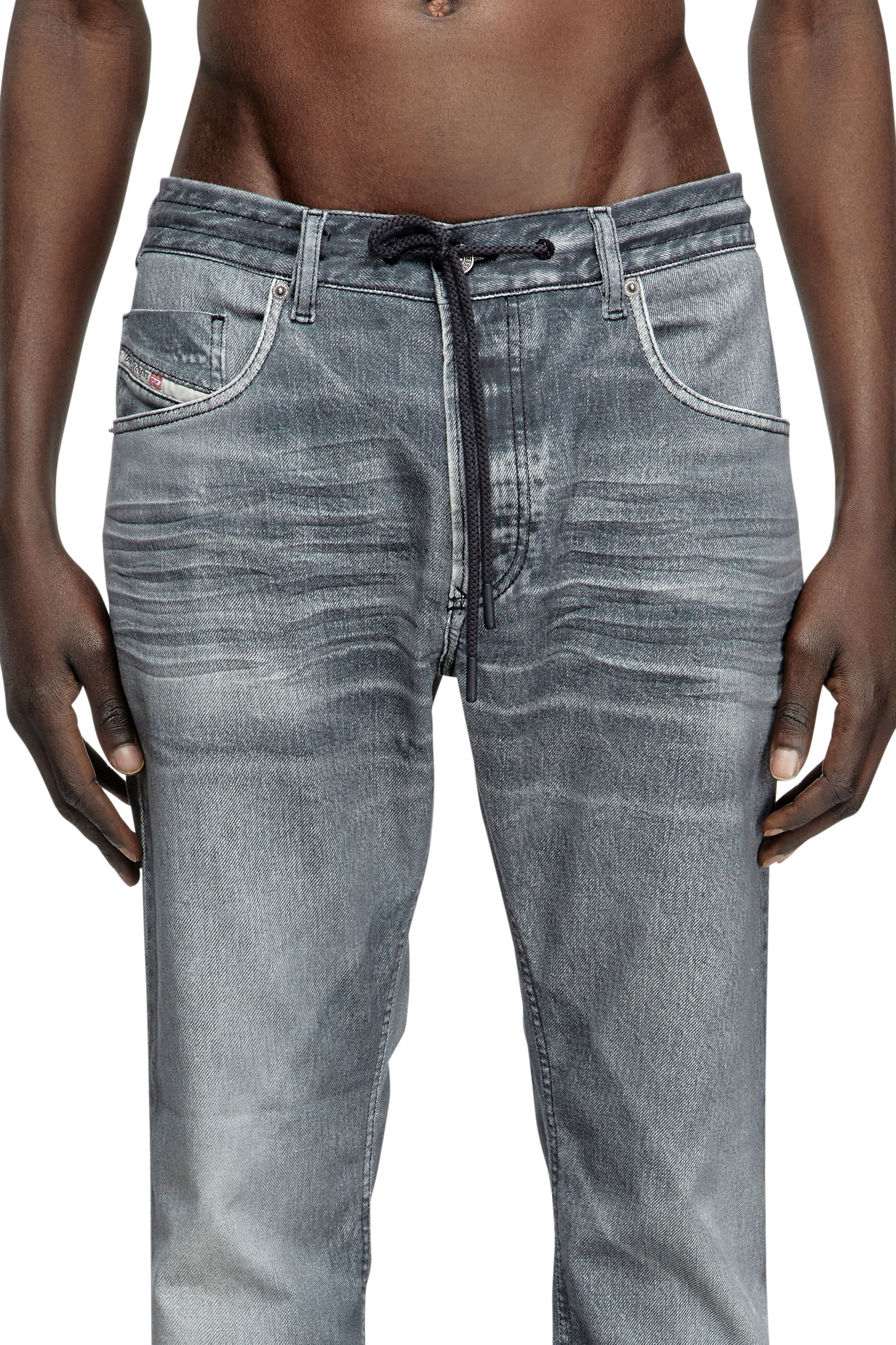 Diesel - Herren Regular 2030 D-Krooley Joggjeans® 068PC, Grau - 5