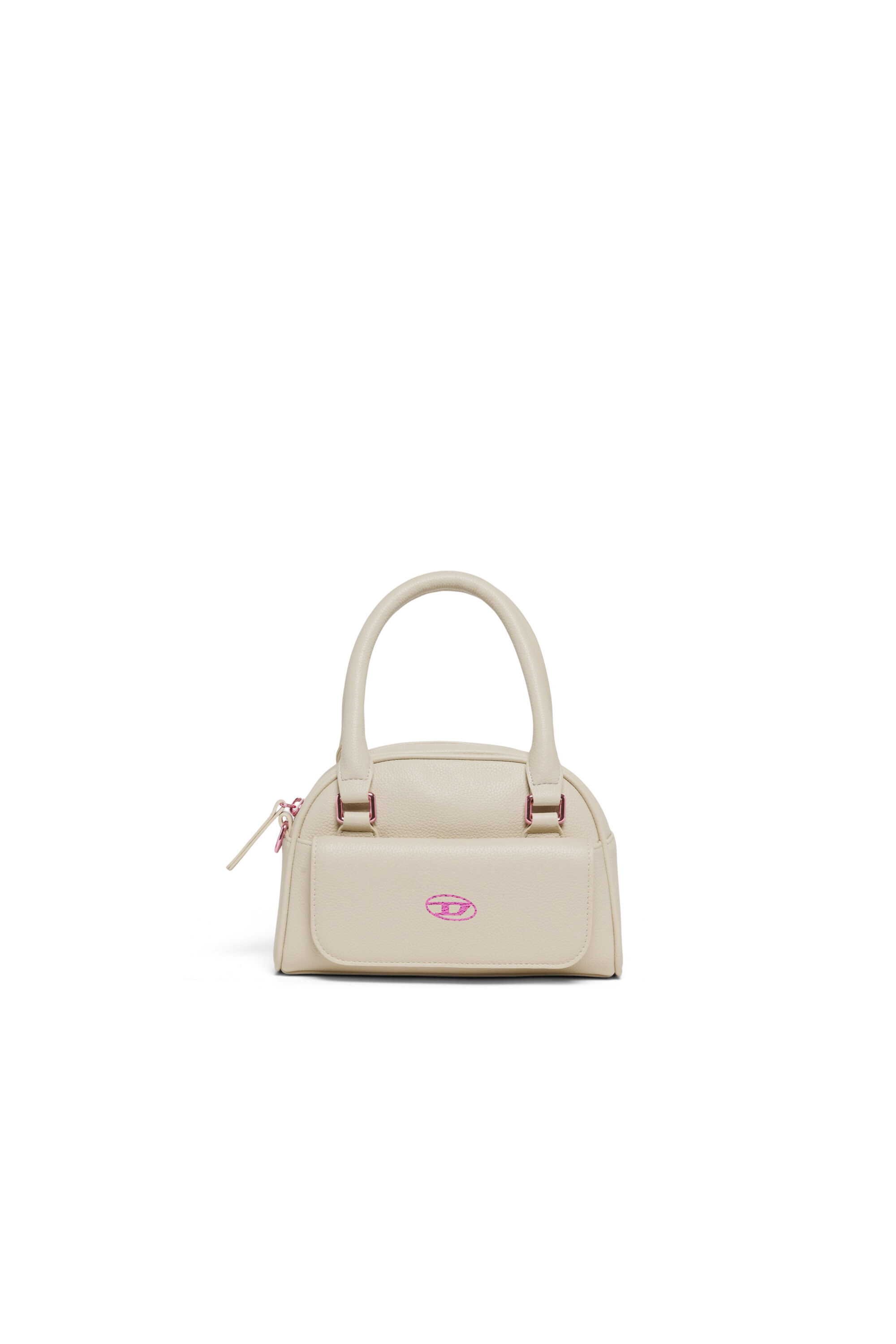 Diesel - WREDY, Damen WREDY - Tasche aus genarbtem beschichtetem Gewebe in Wei&szlig; - 1