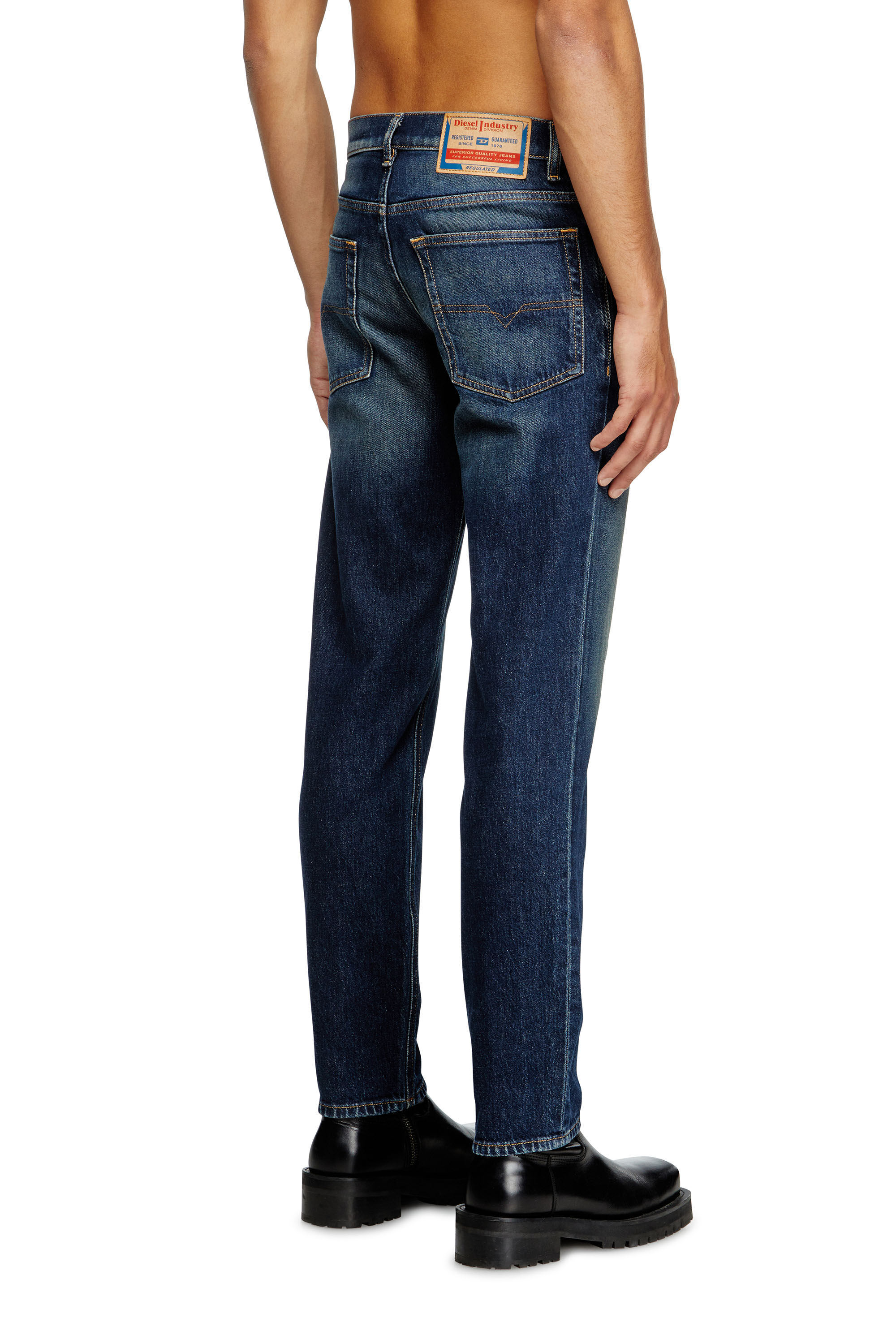 Diesel - Herren Regular Jeans 2023 D-Finitive 09M10, Dunkelblau - 4