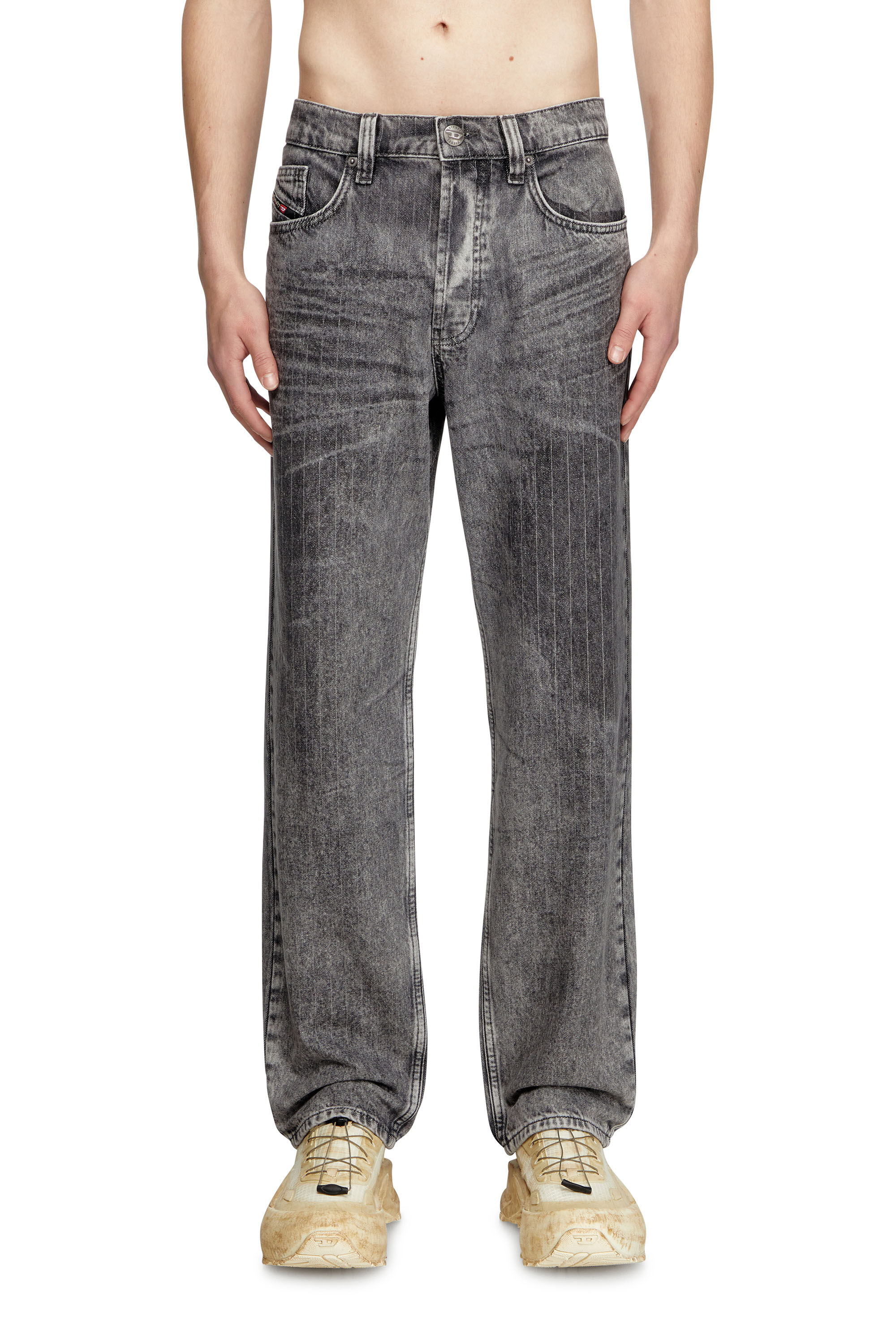 Diesel - Herren Regular Jeans 2024 D-Macs 0ABCU, Hellgrau - 3
