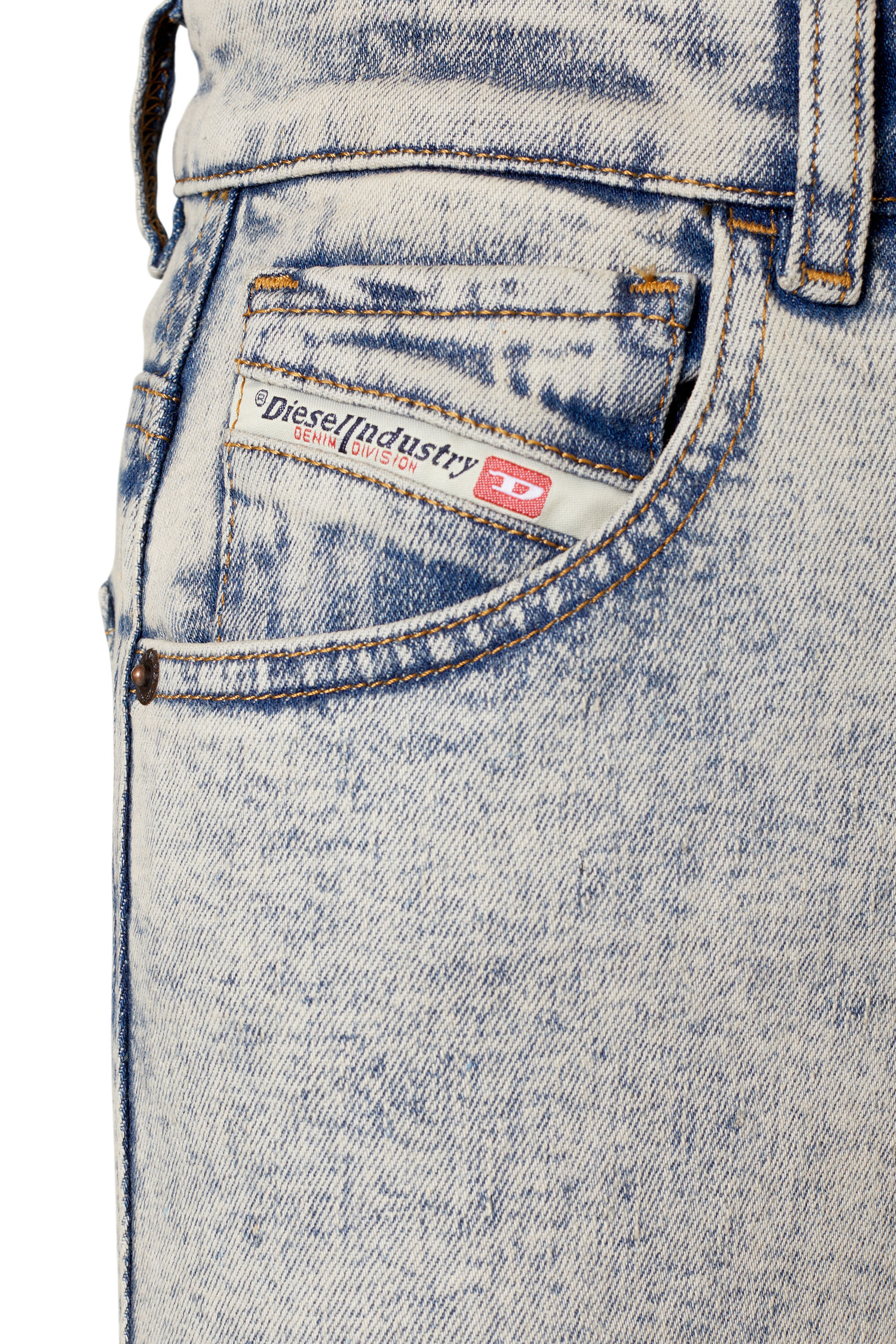 Diesel - Straight Jeans 1994 09F12, Mittelblau - Image 6