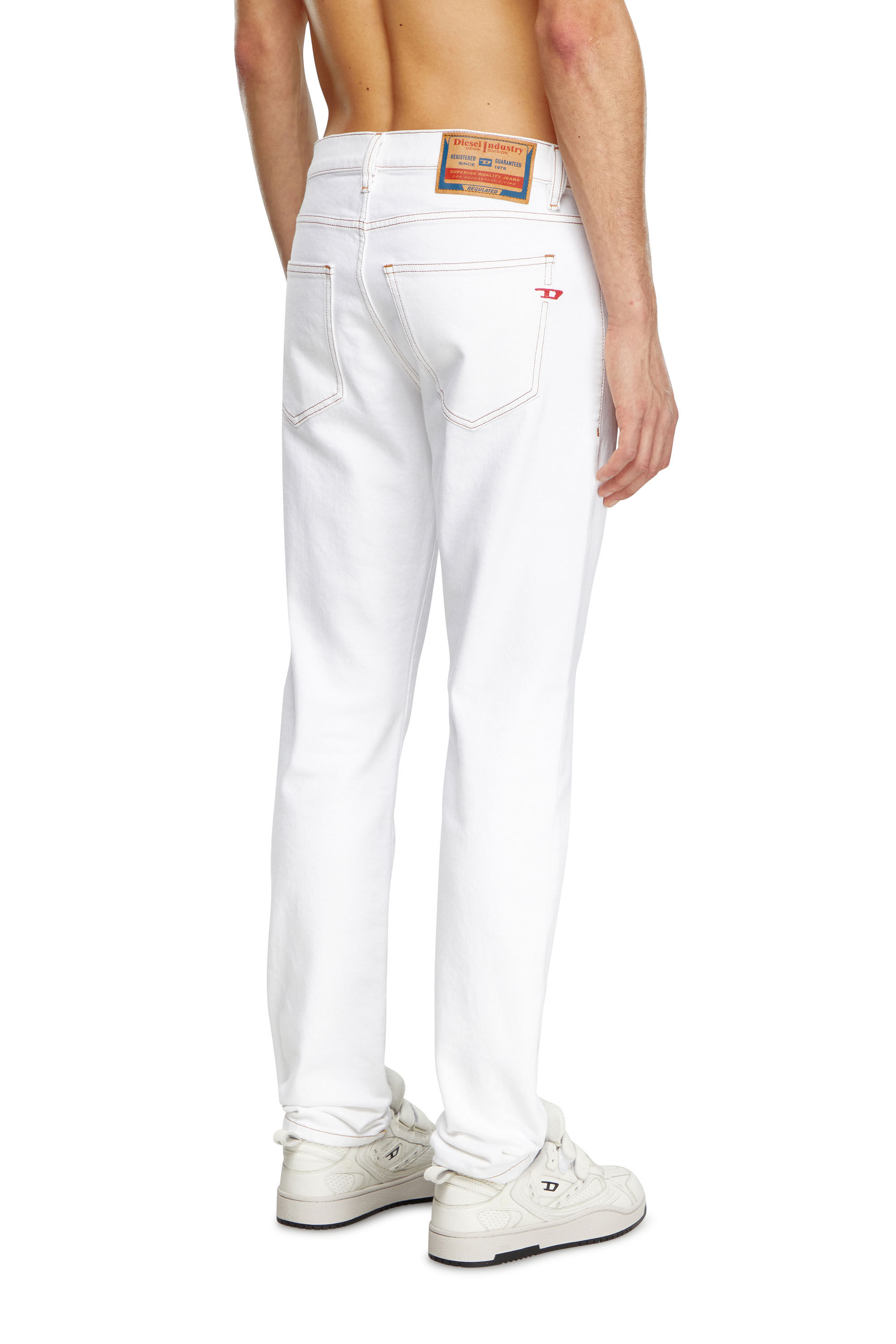 Diesel - Herren Slim Jeans 2019 D-Strukt 09K05, Weiß - 4