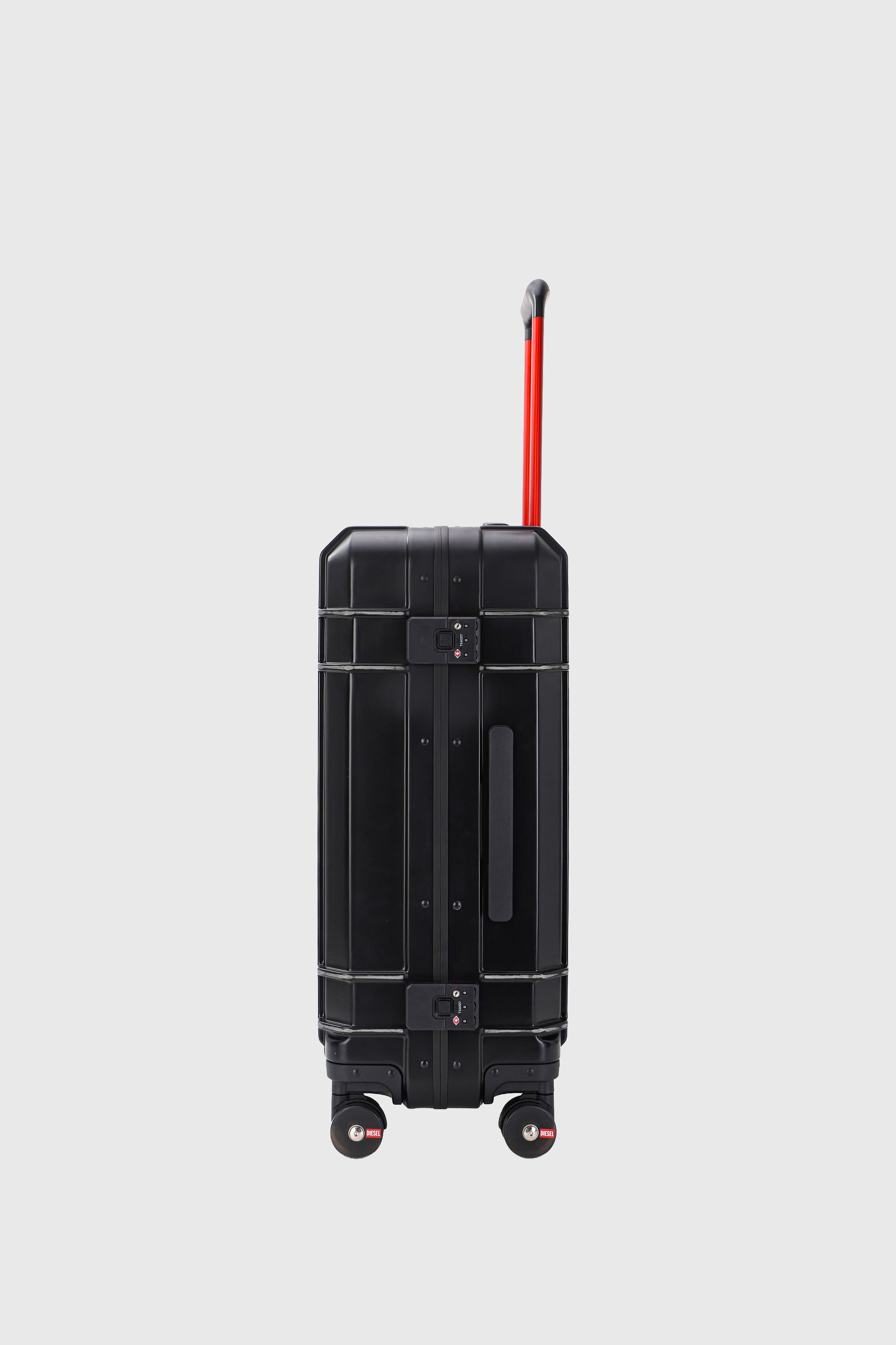 Diesel - DIESEL PC STRONG IMAGE TROLLEY- DSL003, Unisex Robuster Koffer Gr&ouml;&szlig;e M in Schwarz - 4