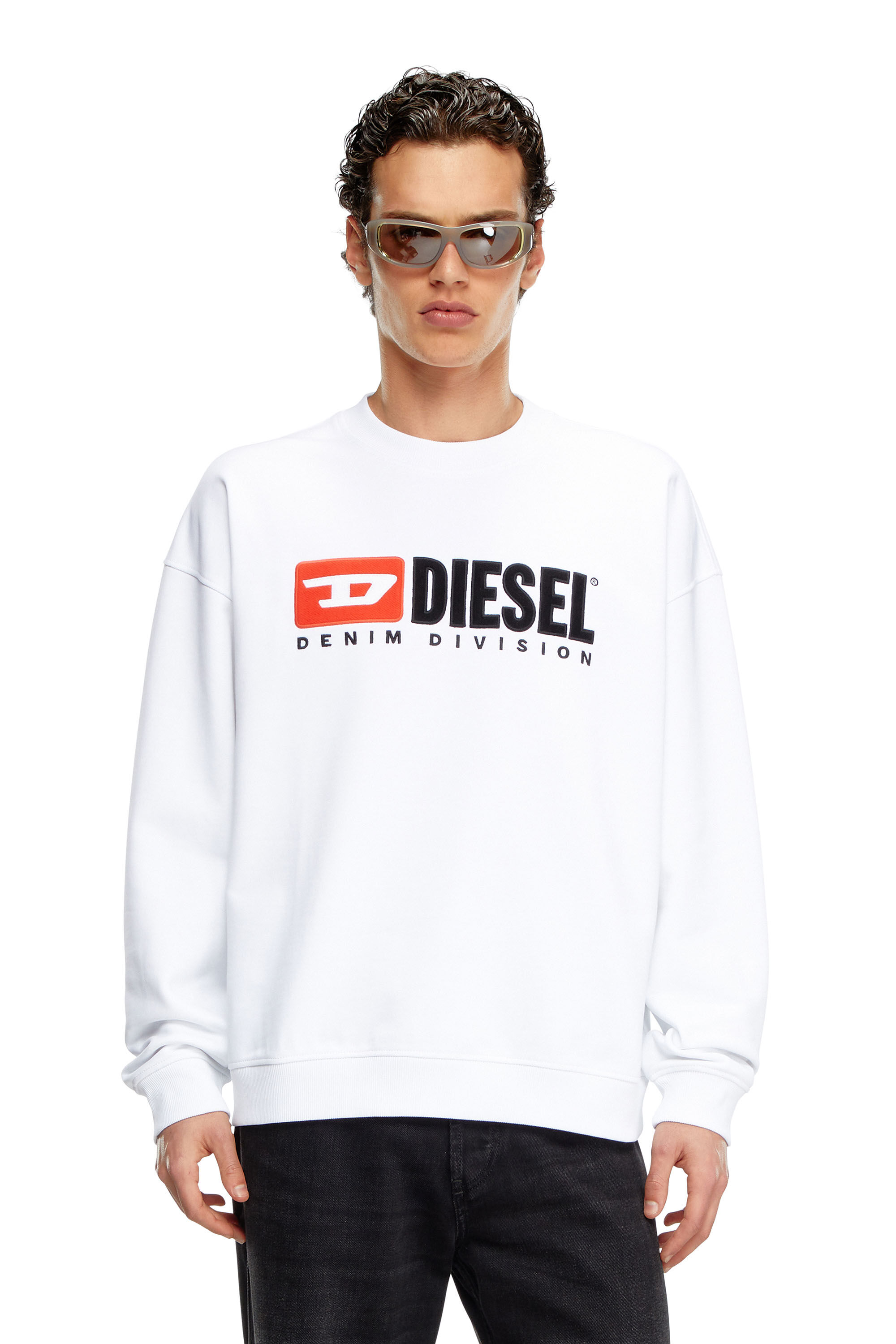 White diesel sweatshirt hot sale
