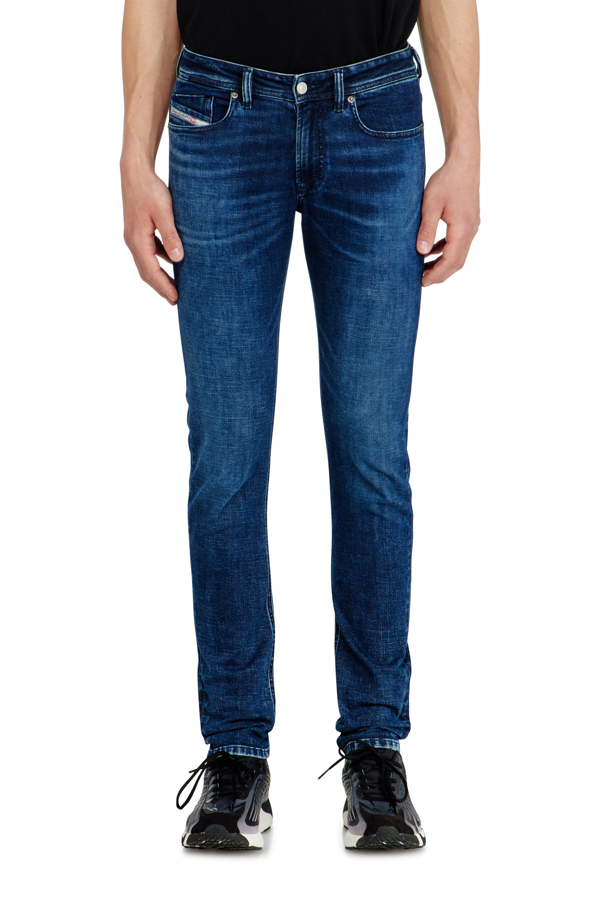 Diesel - Herren Skinny Jeans 1979 Sleenker 0KBBD, Dunkelblau - 4