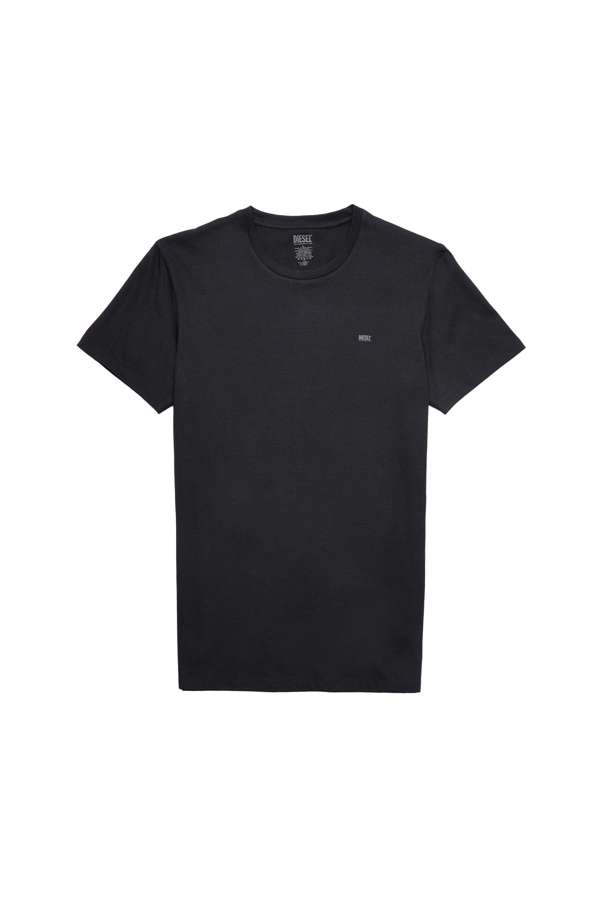 Diesel - UMTEE-RANDAL-TUBE-TWOPACK, Schwarz - Image 2