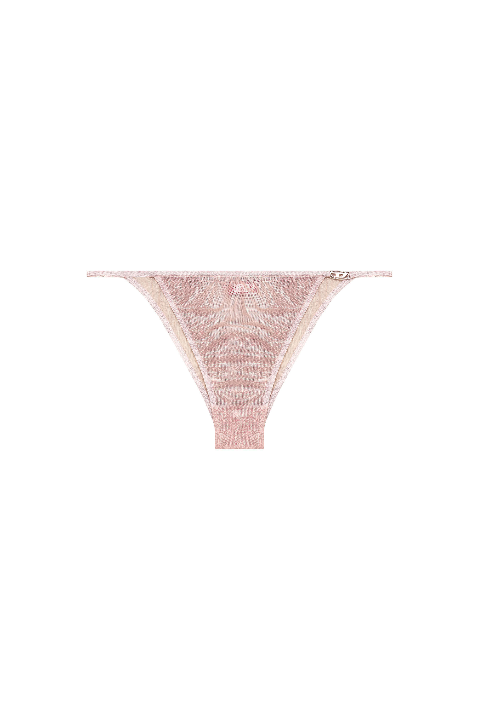 Diesel - PUNCHY-GFT, Damen Slip aus Nylon mit Logo in Rosa - 2