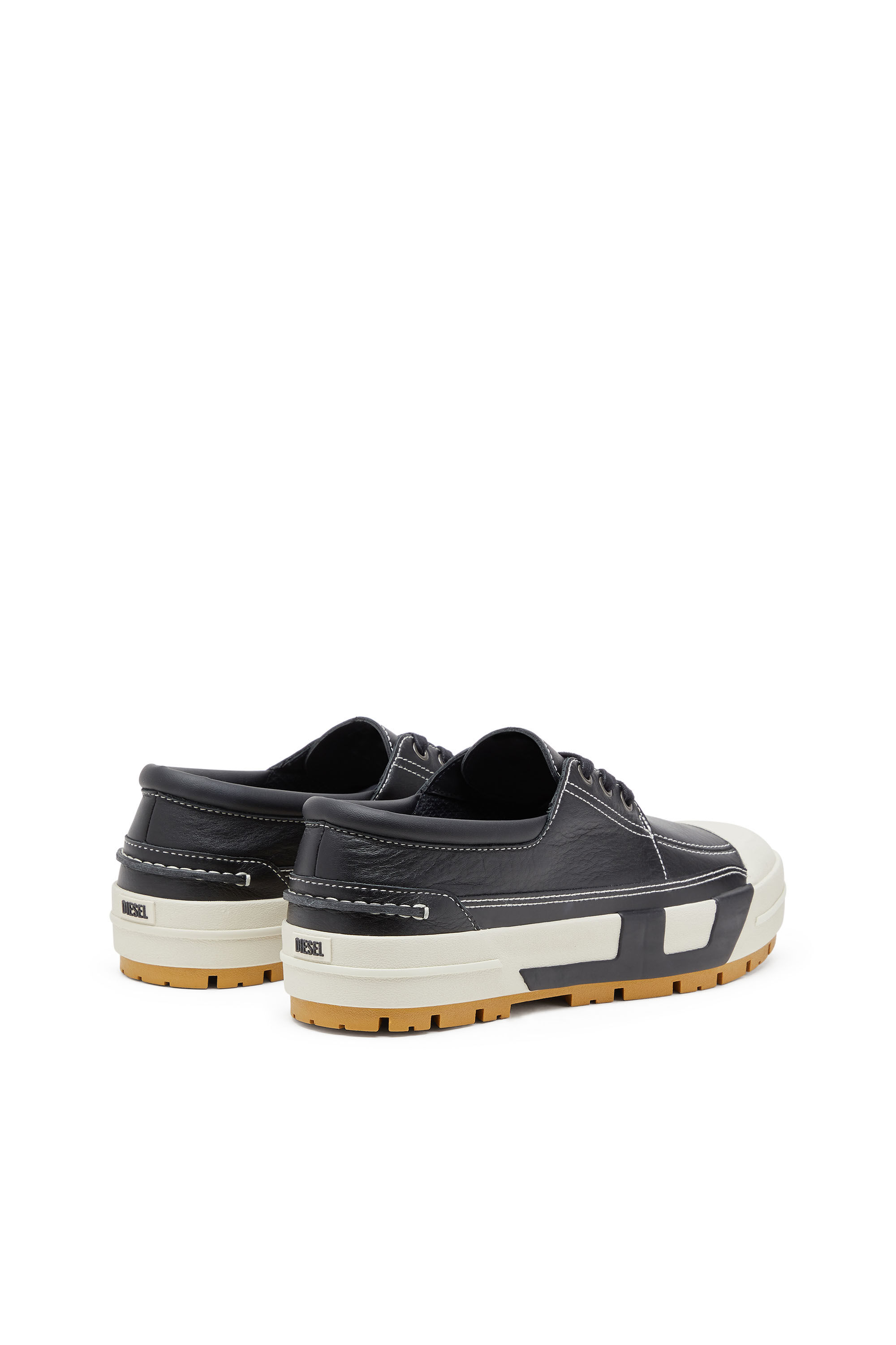 Diesel - S-D-VERSE MOCASSIN, Herren S-D-Verse - Hybrid-Mokassin aus Leder in Schwarz - 3