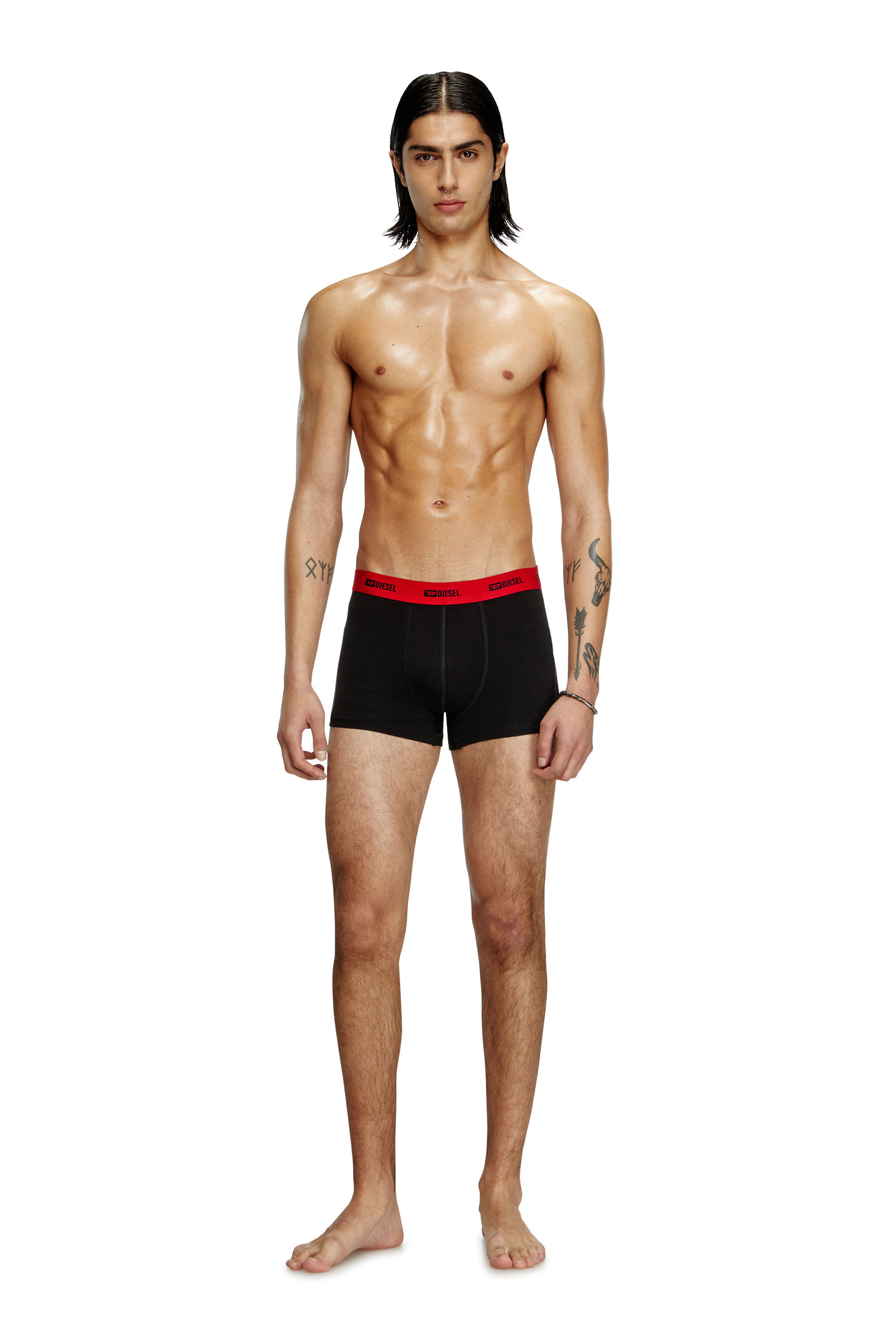 Diesel - DAMIEN-UTLT-3PACK, Herren Retropants im Dreierpack in Bunt/Schwarz - 1