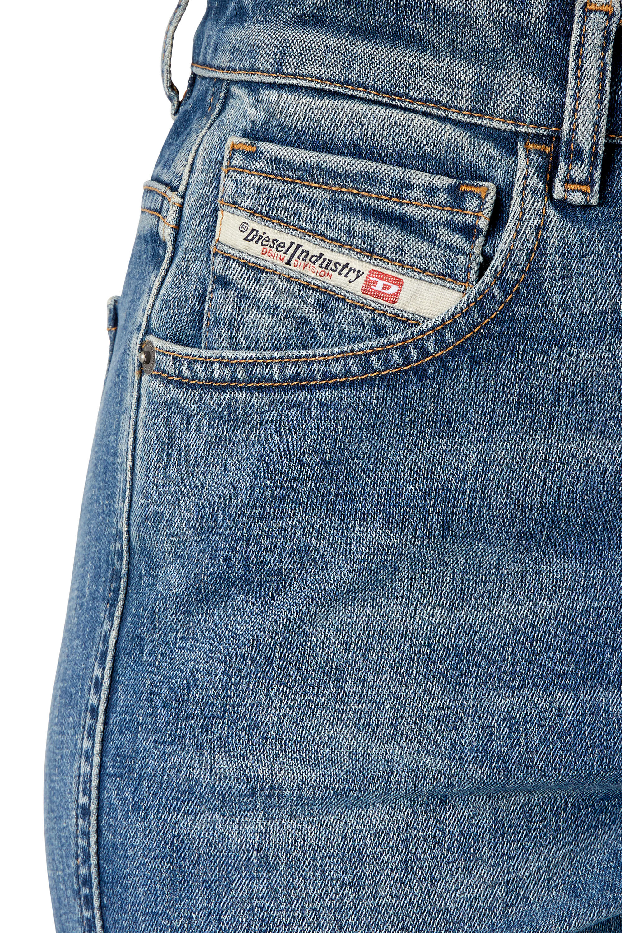 Diesel - 1994 09E72 Straight Jeans, Mittelblau - Image 6