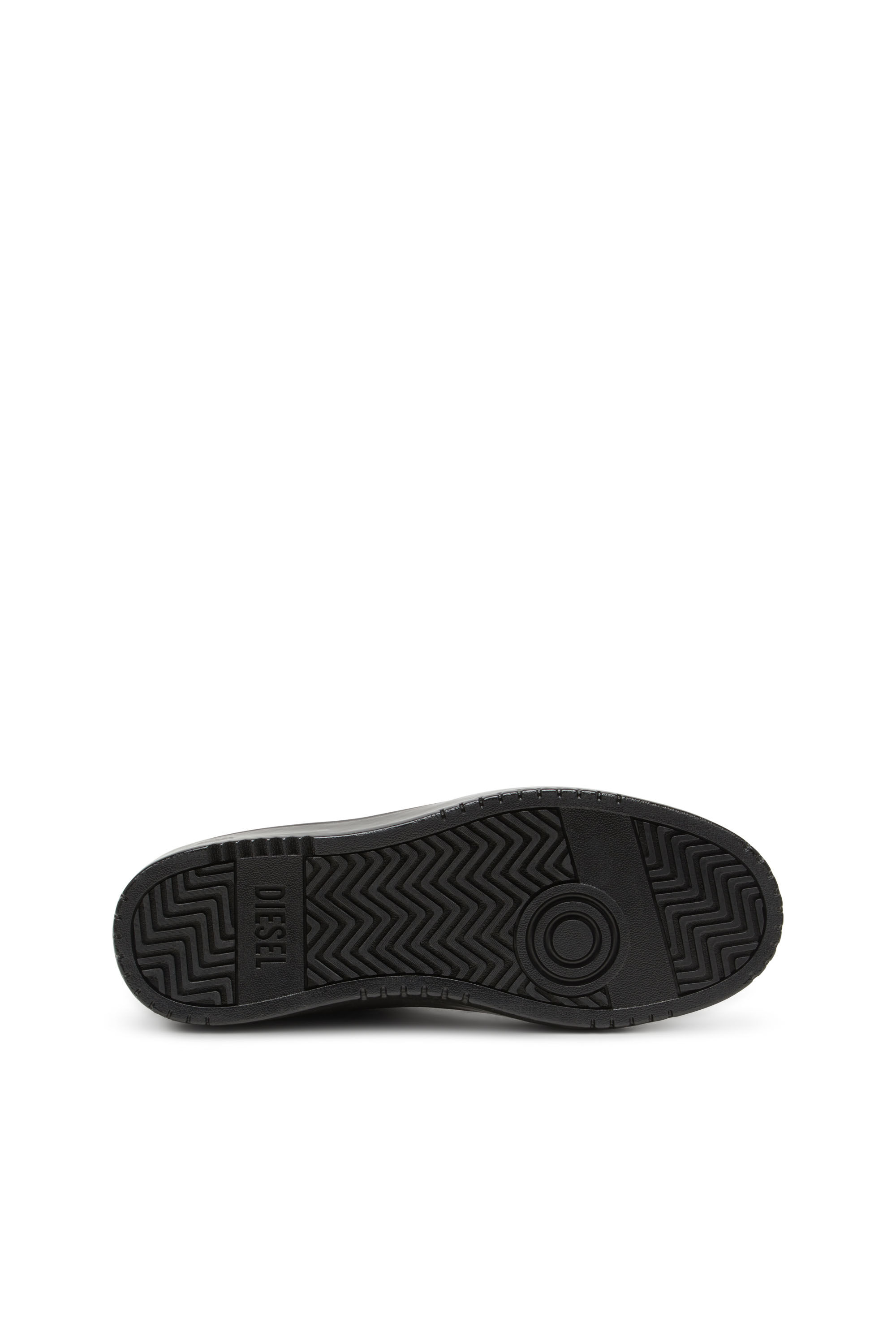 Diesel - S-TRACKER-D LOW, Herren S-Tracker-D-Sneakers aus silikonbeschichtetem Leder in Schwarz - 4