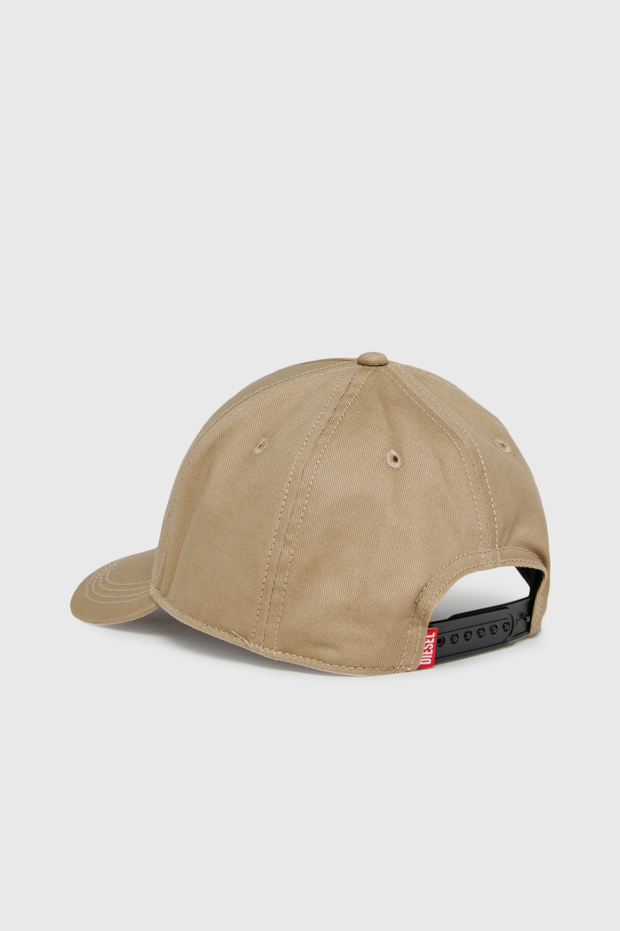 Diesel - FLIMO, Herren Baseballcap mit Oval D Logo-Print in Braun - 2