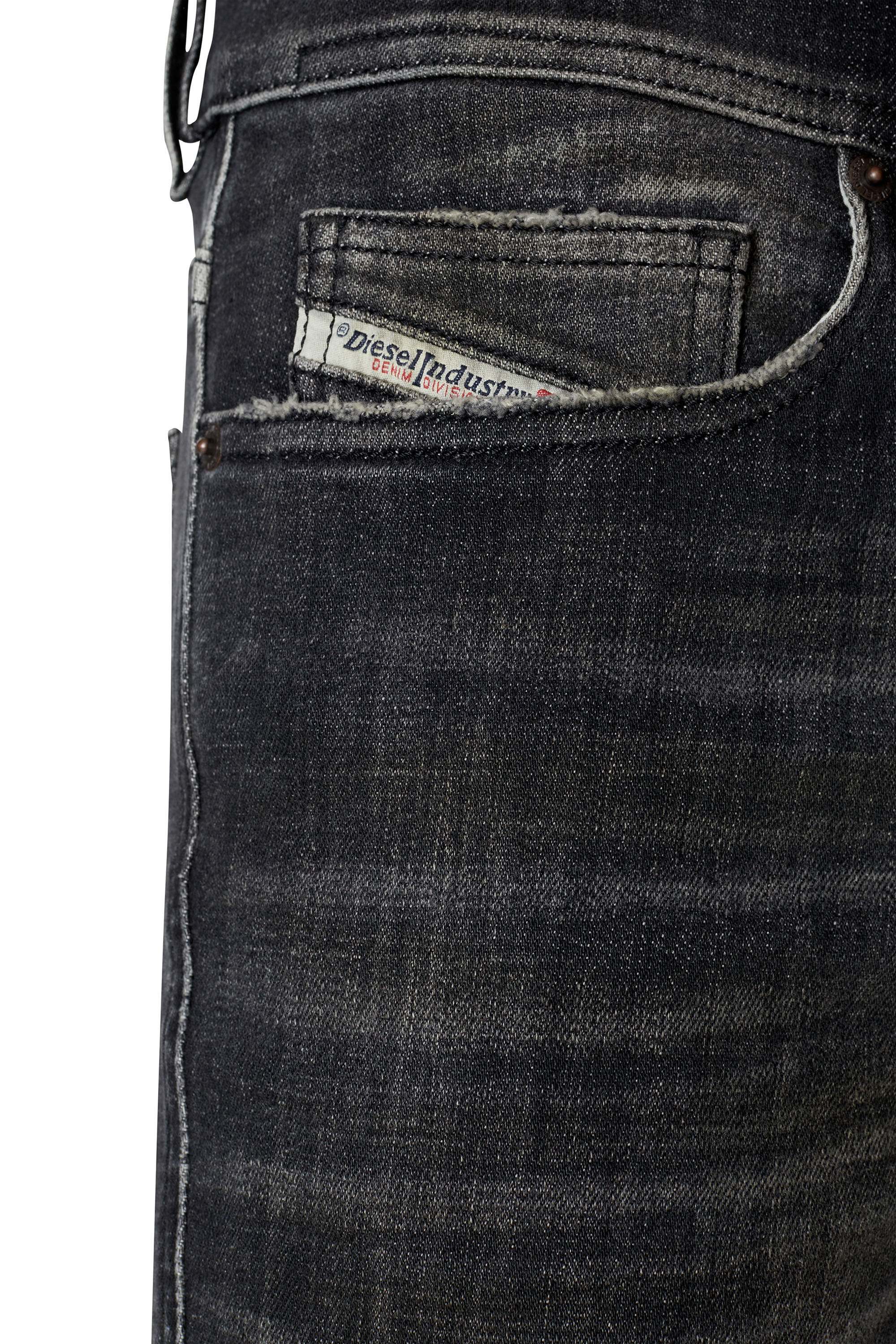 Diesel - 1983 D-Amny 09D88 Skinny Jeans, Schwarz/Dunkelgrau - Image 6