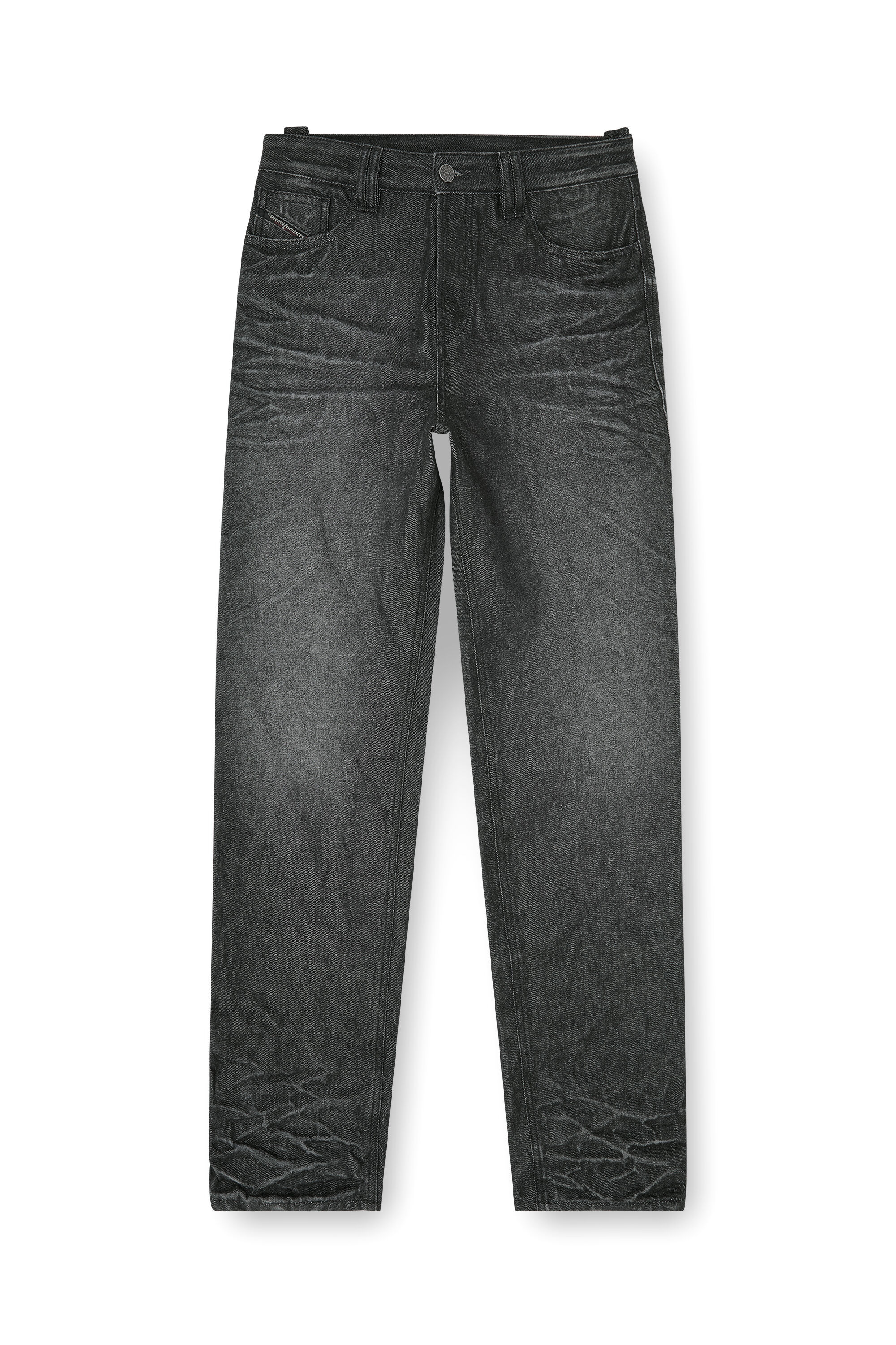 Diesel - Herren Regular Jeans 1991 D-Voeed 09R39, Schwarz/Dunkelgrau - 6