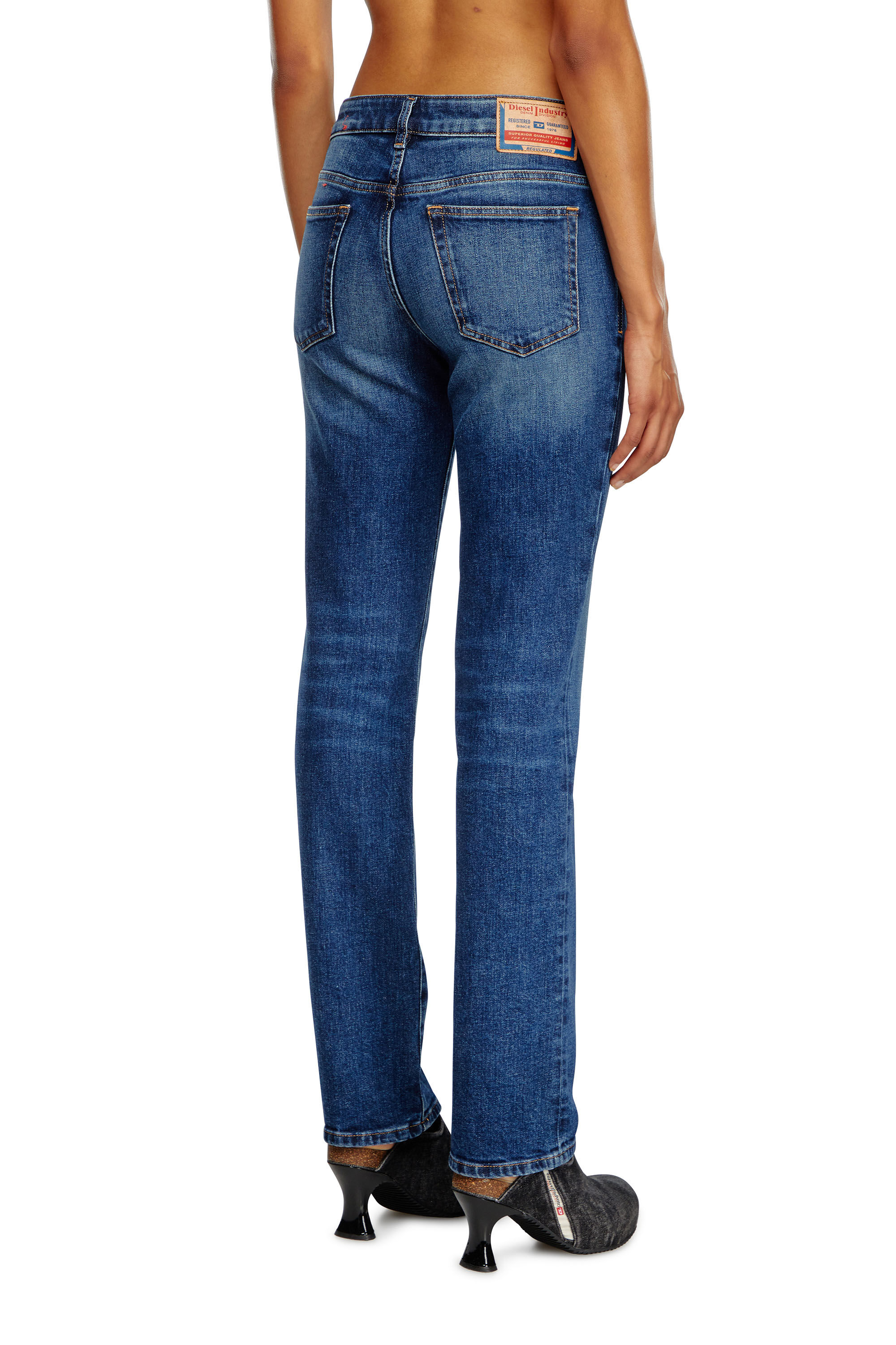 Diesel - Damen Regular Jeans 1989 D-Mine 09I28, Dunkelblau - 4