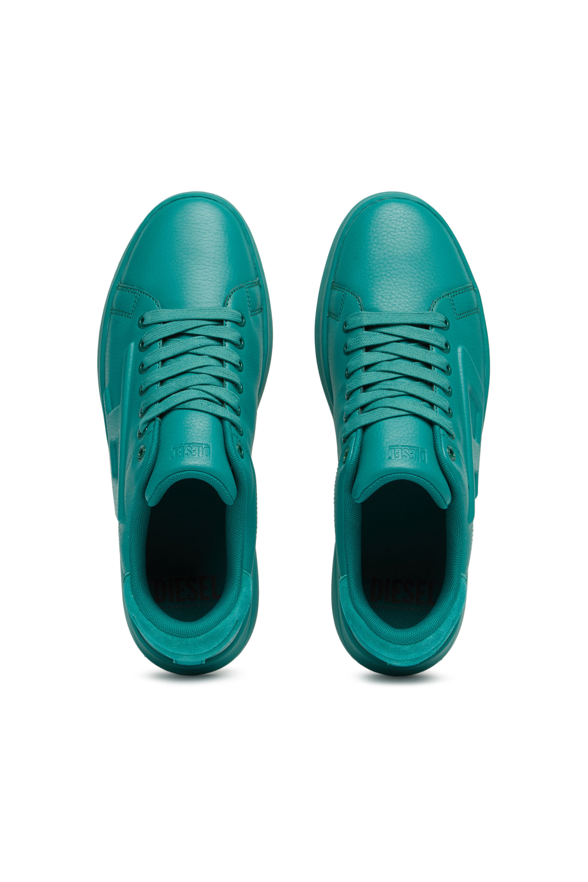 Diesel - S-ATHENE LOW, Herren S-Athene Low-Sneakers mit D-Logo-Prägung in Wassergrün - 4