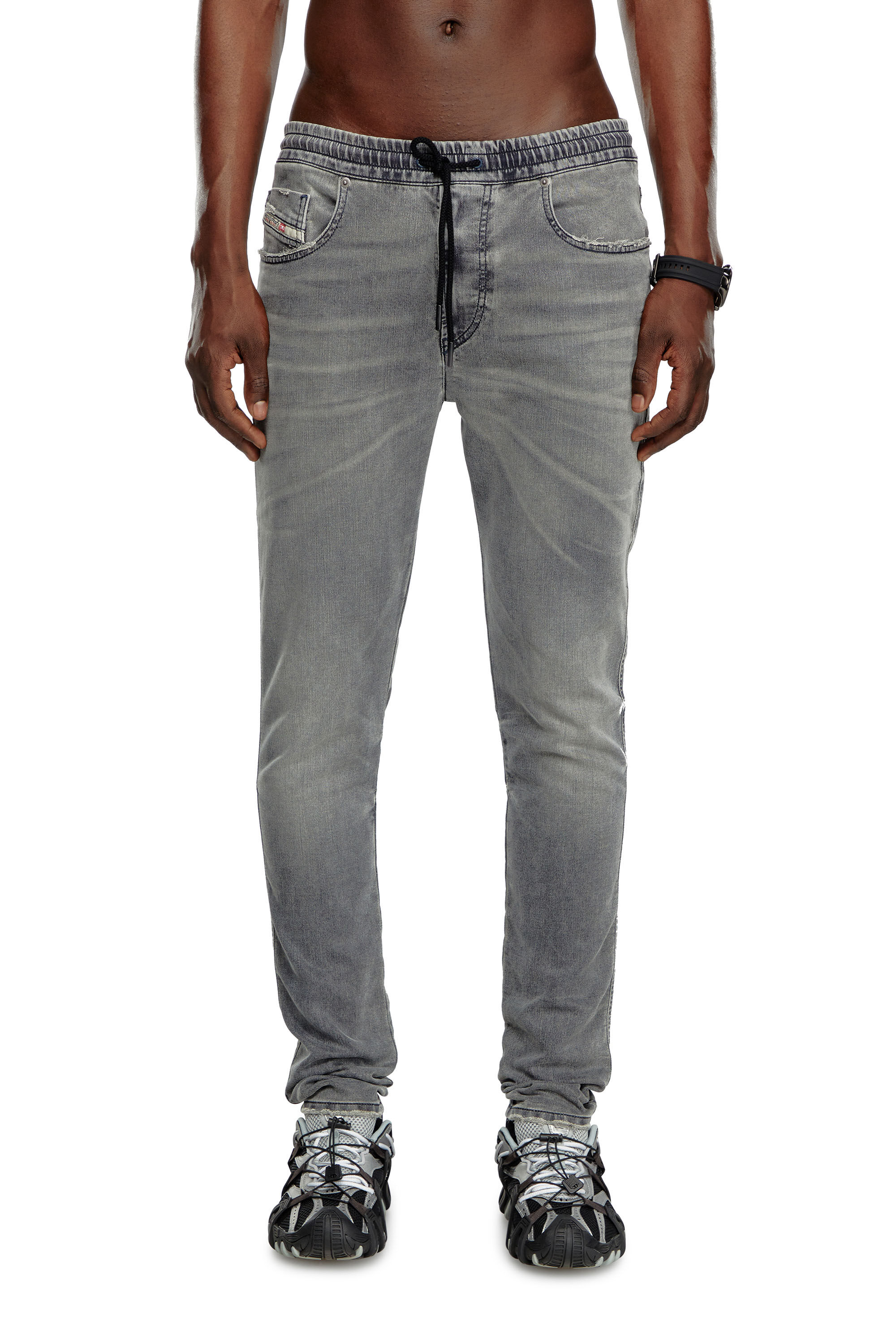 Herren Slim Jeans | Dunkelgrau | Diesel 2060 D-Strukt Joggjeans®