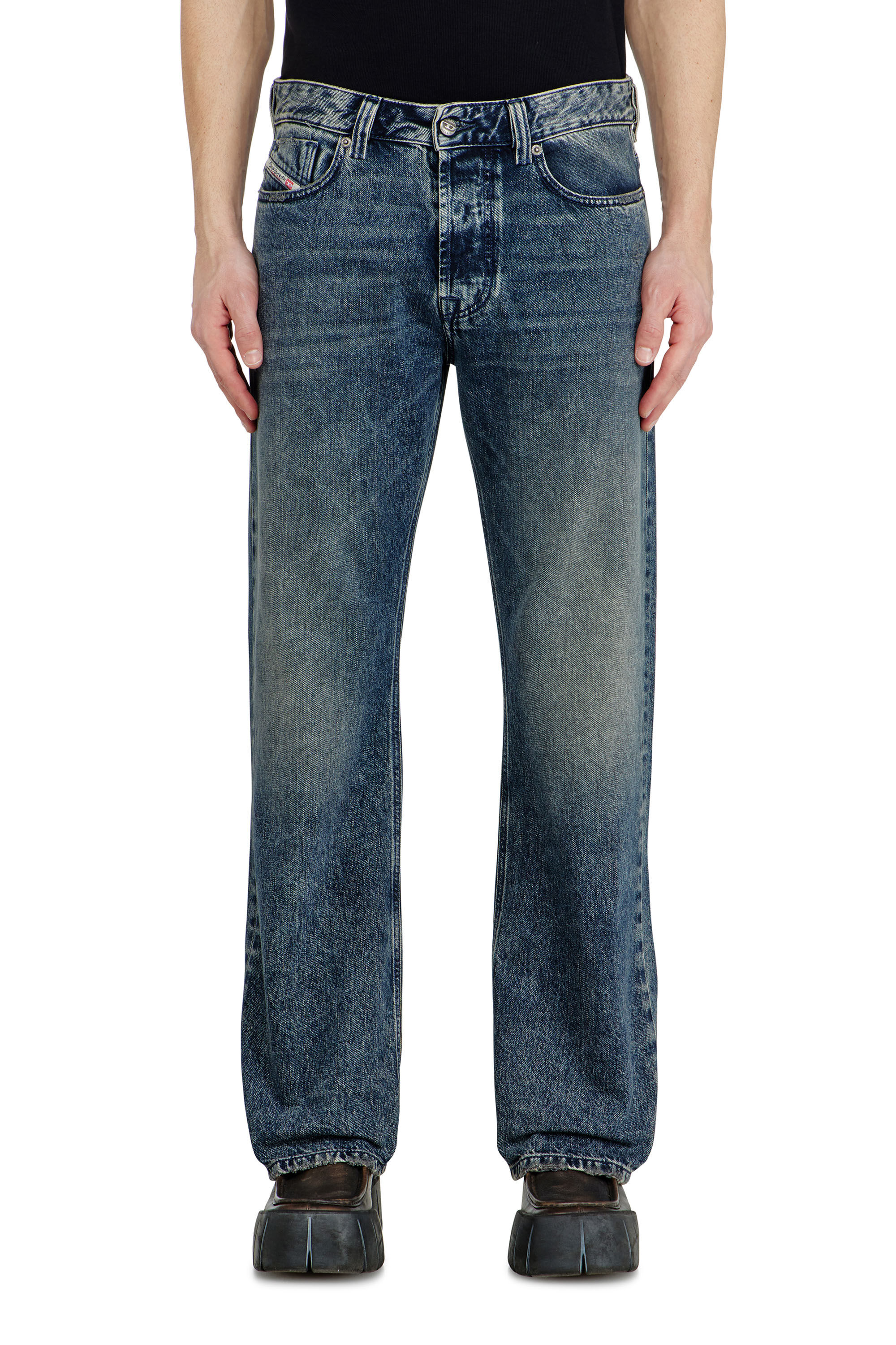 Diesel - Herren Relaxed Jeans 1980 D-Eeper 09N68, Dunkelblau - 4