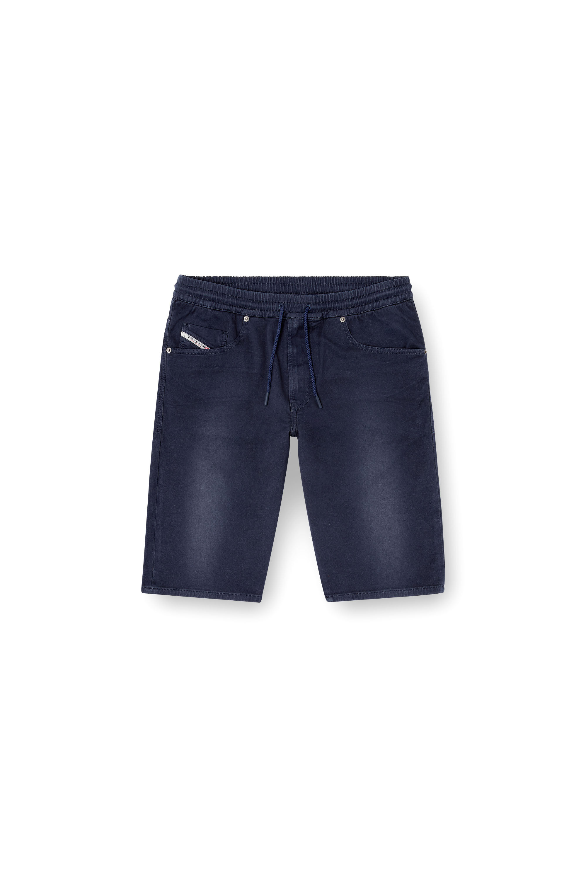Diesel - 2033 D-KROOLEY-SHORT JOGG, Herren Chinoshorts aus JoggJeans in Dunkelblau - 2