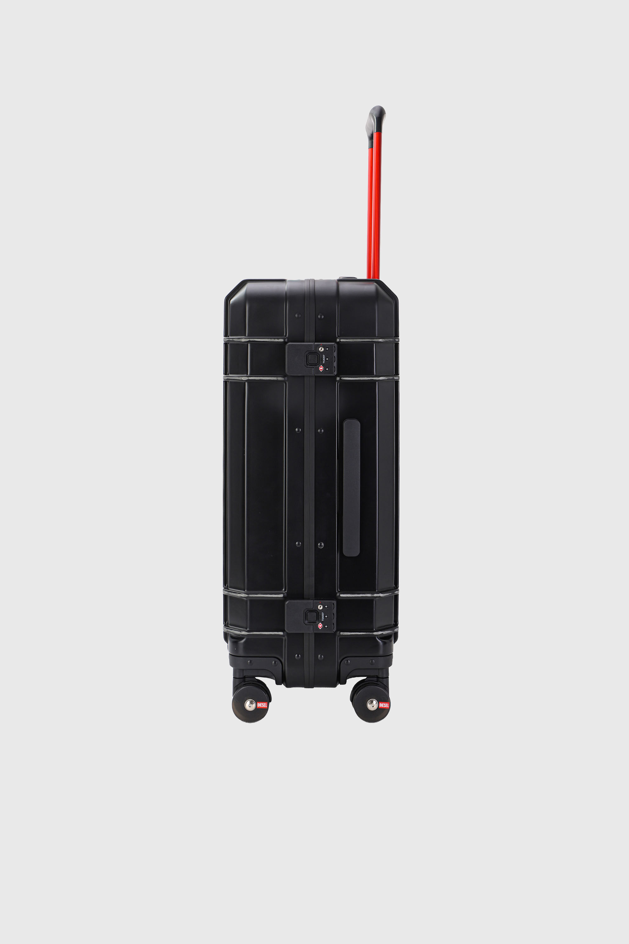 Diesel - DIESEL PC STRONG IMAGE TROLLEY- DSL003, Unisex Robuster Koffer Gr&ouml;&szlig;e M in Schwarz - 4