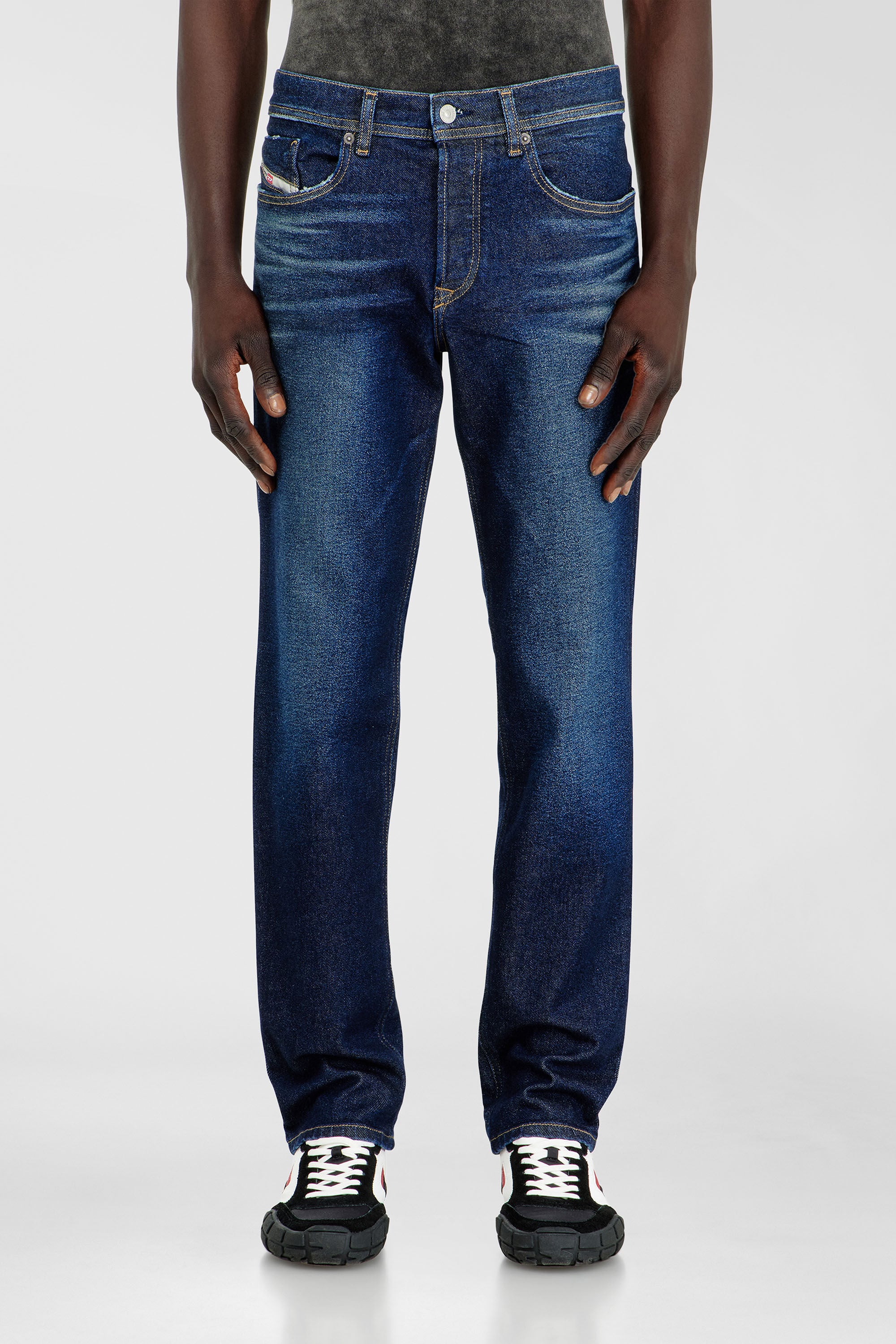 Diesel - Herren Regular Jeans 2023 D-Finitive 0KBBV, Dunkelblau - 4
