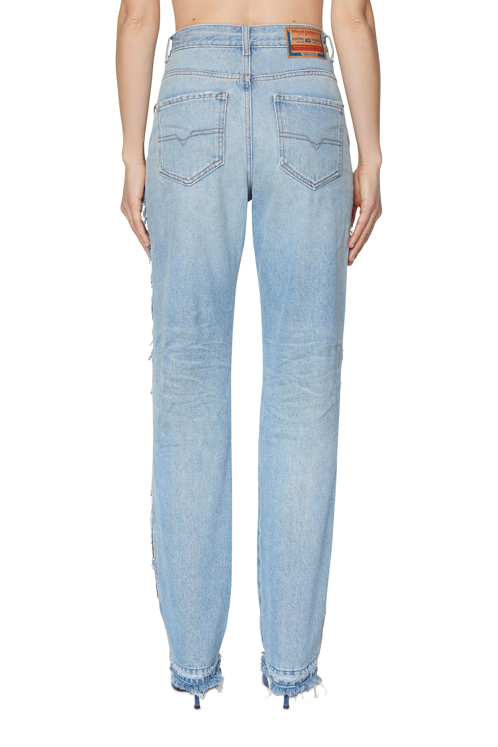 Diesel - 1956 D-Tulip 09E24 Straight Jeans, Mittelblau - Image 4