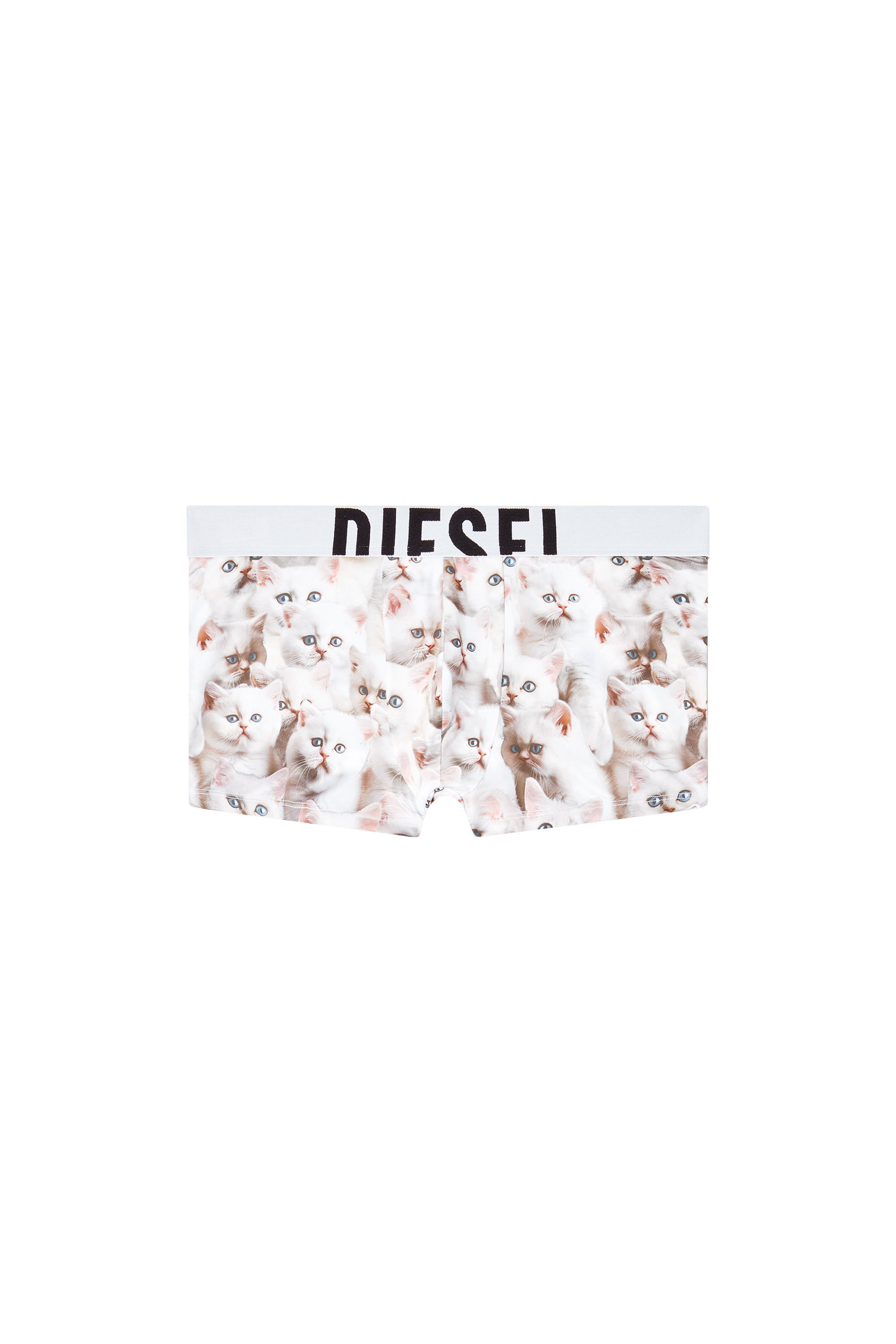 Diesel - DAMIEN-D-POP-40, Herren Retropants mit Pop-Print in Weiß - 2