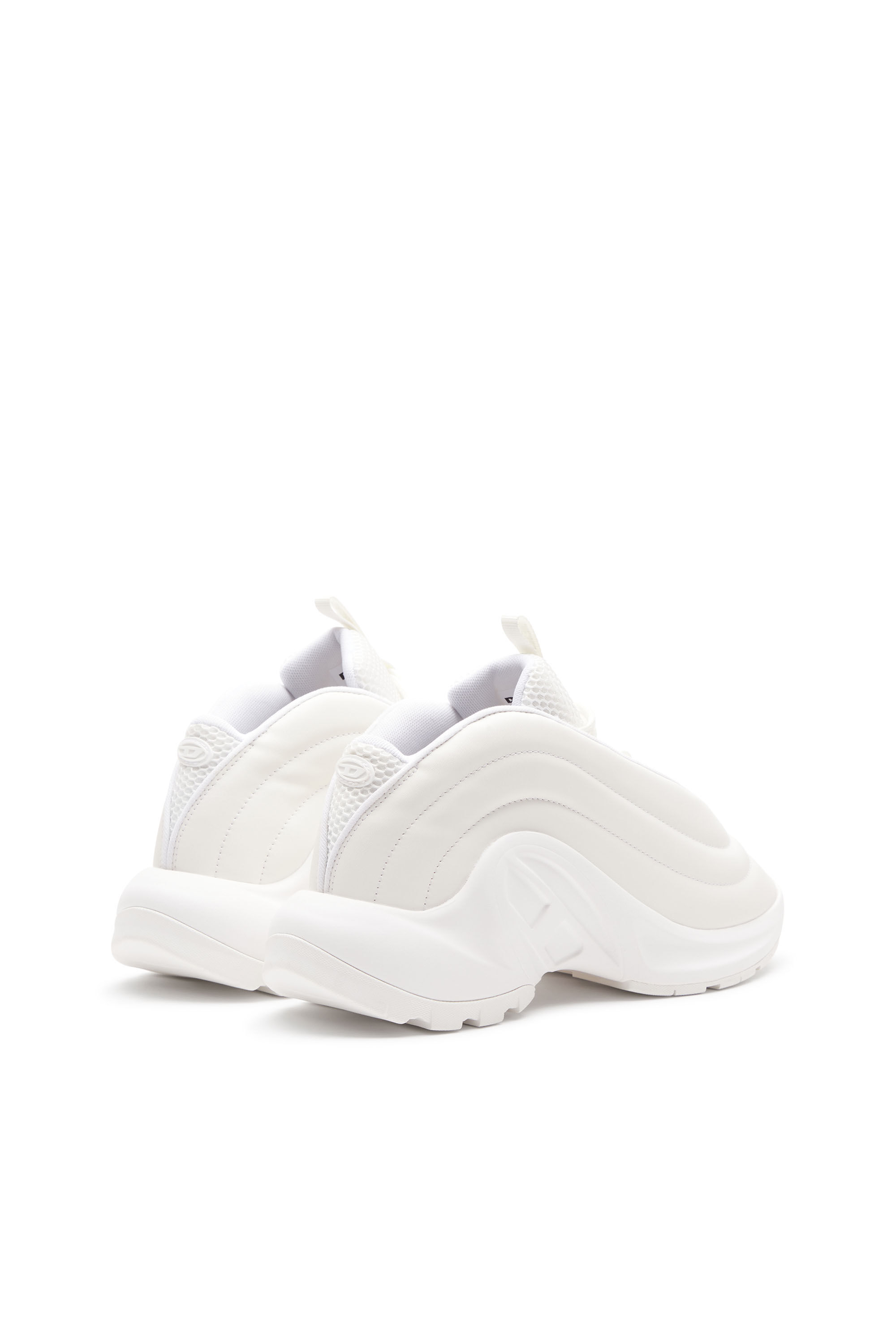 Diesel - S-D-RUNNER X, Unisex S-D-Runner X-Schlupfsneakers mit mattem Oval D-Spann in Weiß - 3