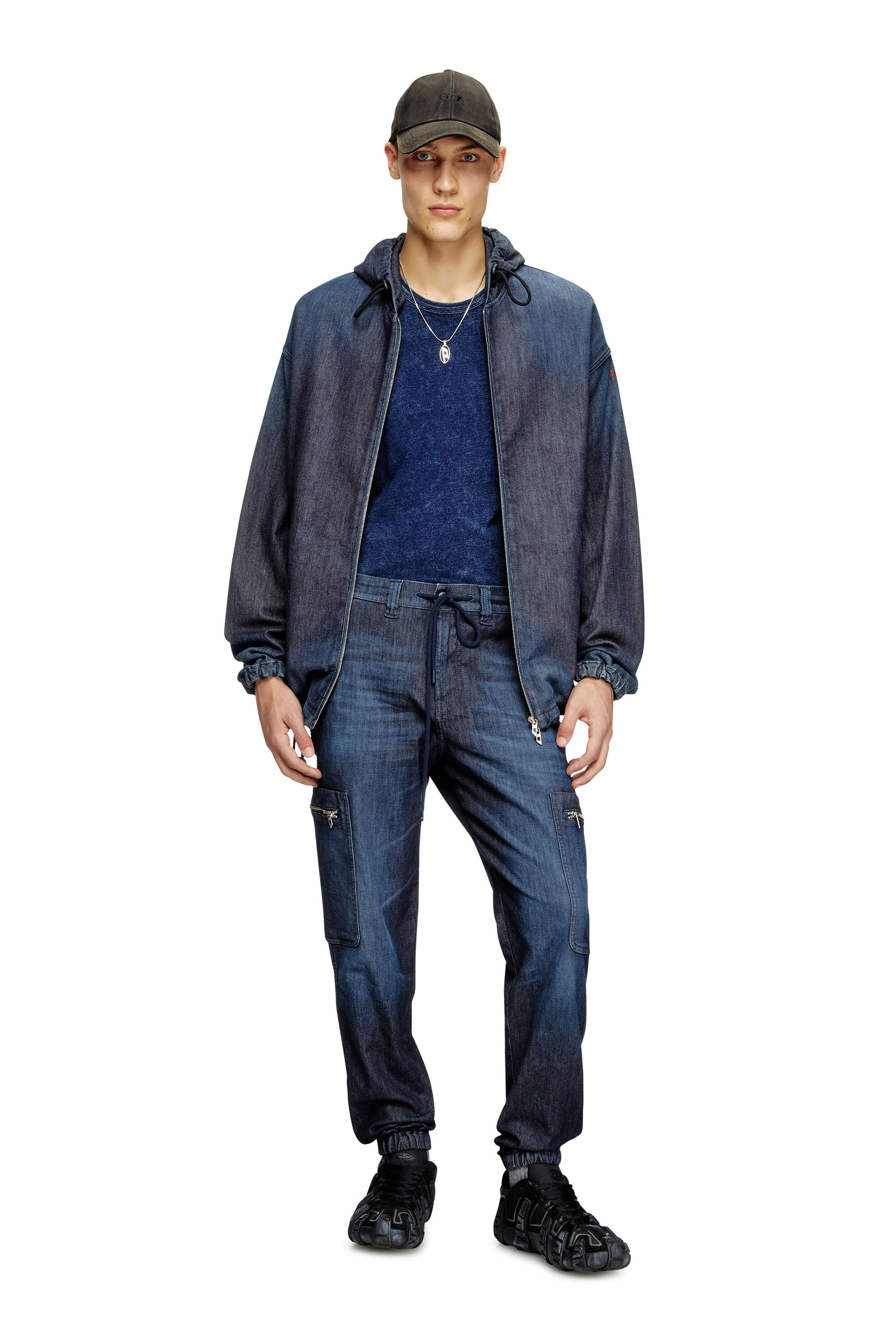 Diesel - Unisex Slim D-Lab JoggJeans® 09L11, Dunkelblau - 1