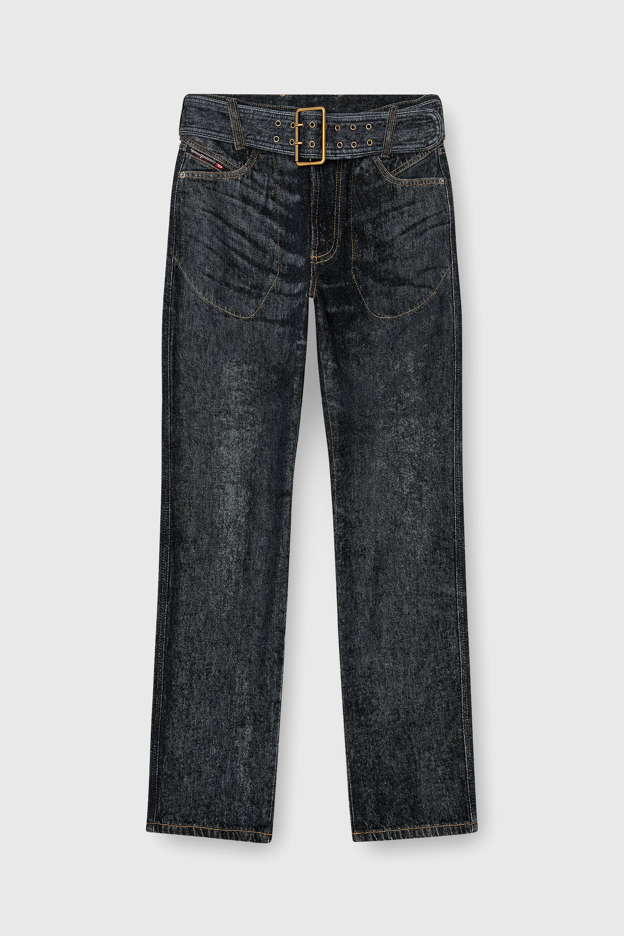 Diesel - Herren Slim Jeans D-Villus 09Q24, Schwarz/Dunkelgrau - 6