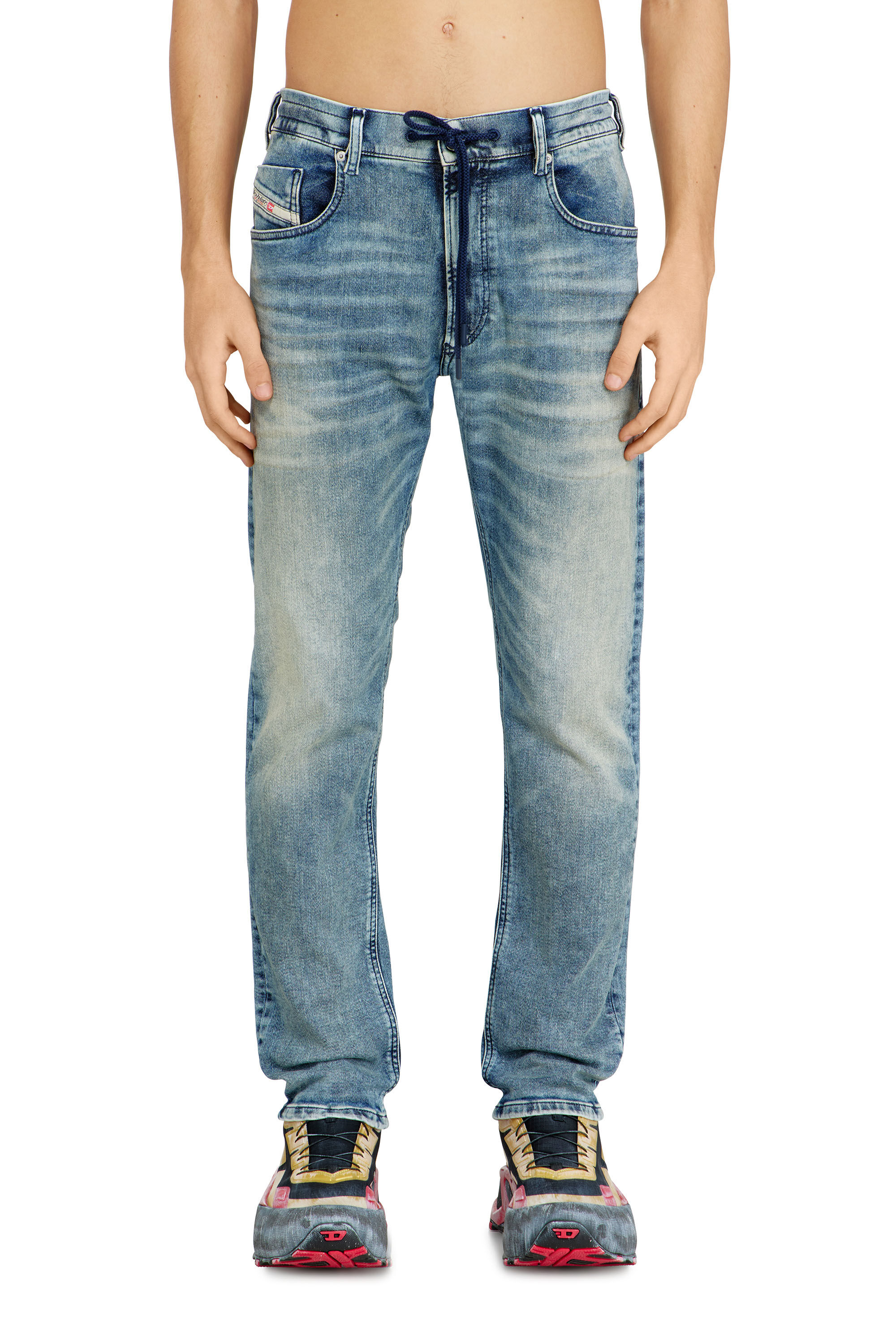 Diesel - Herren Regular 2032 D-Krooley Joggjeans&reg; 09N63, Hellblau - 3