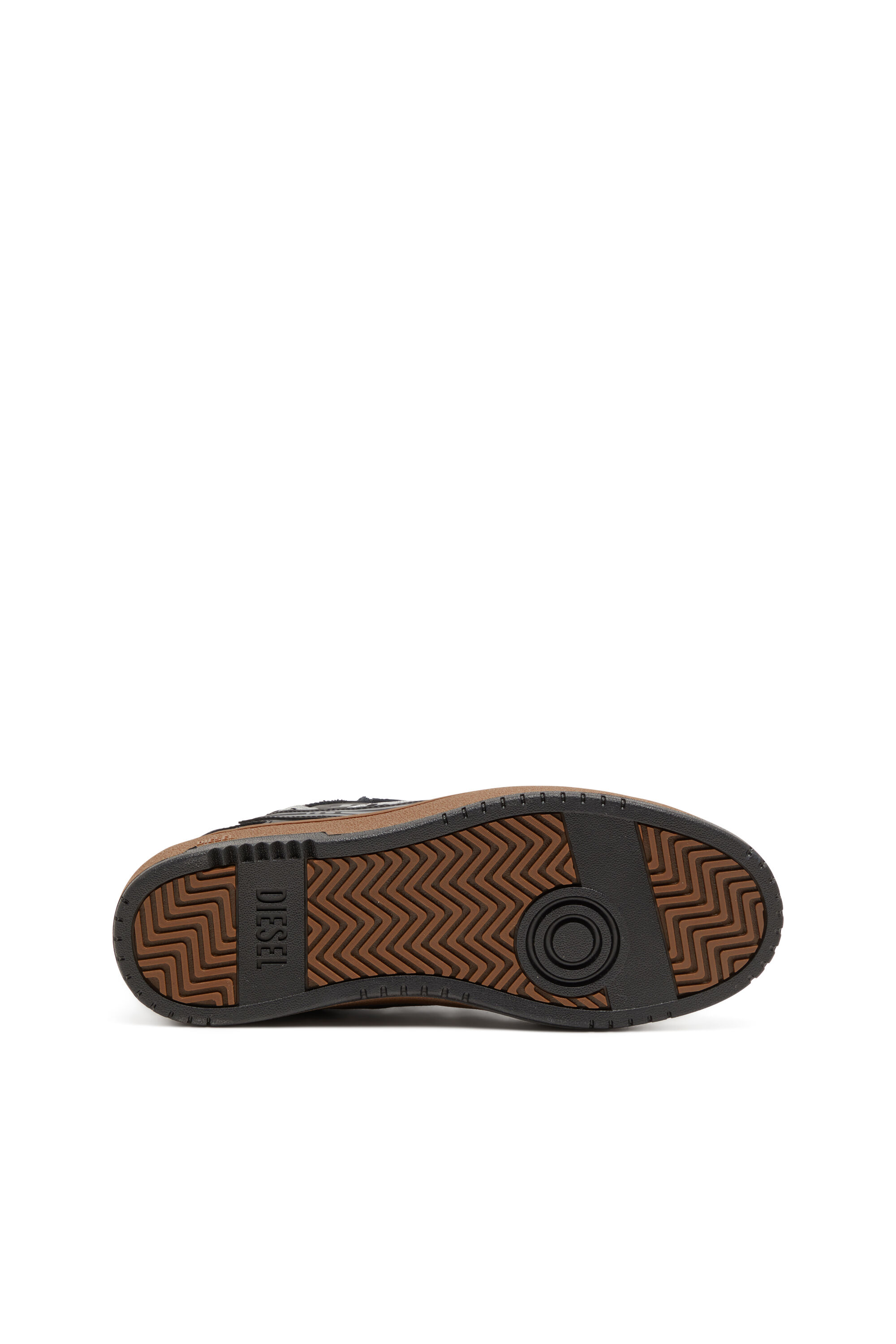 Diesel - S-UKIYO SKT, Herren S-Ukiyo-Sneakers aus Leder mit Riemen in Schwarz - 5