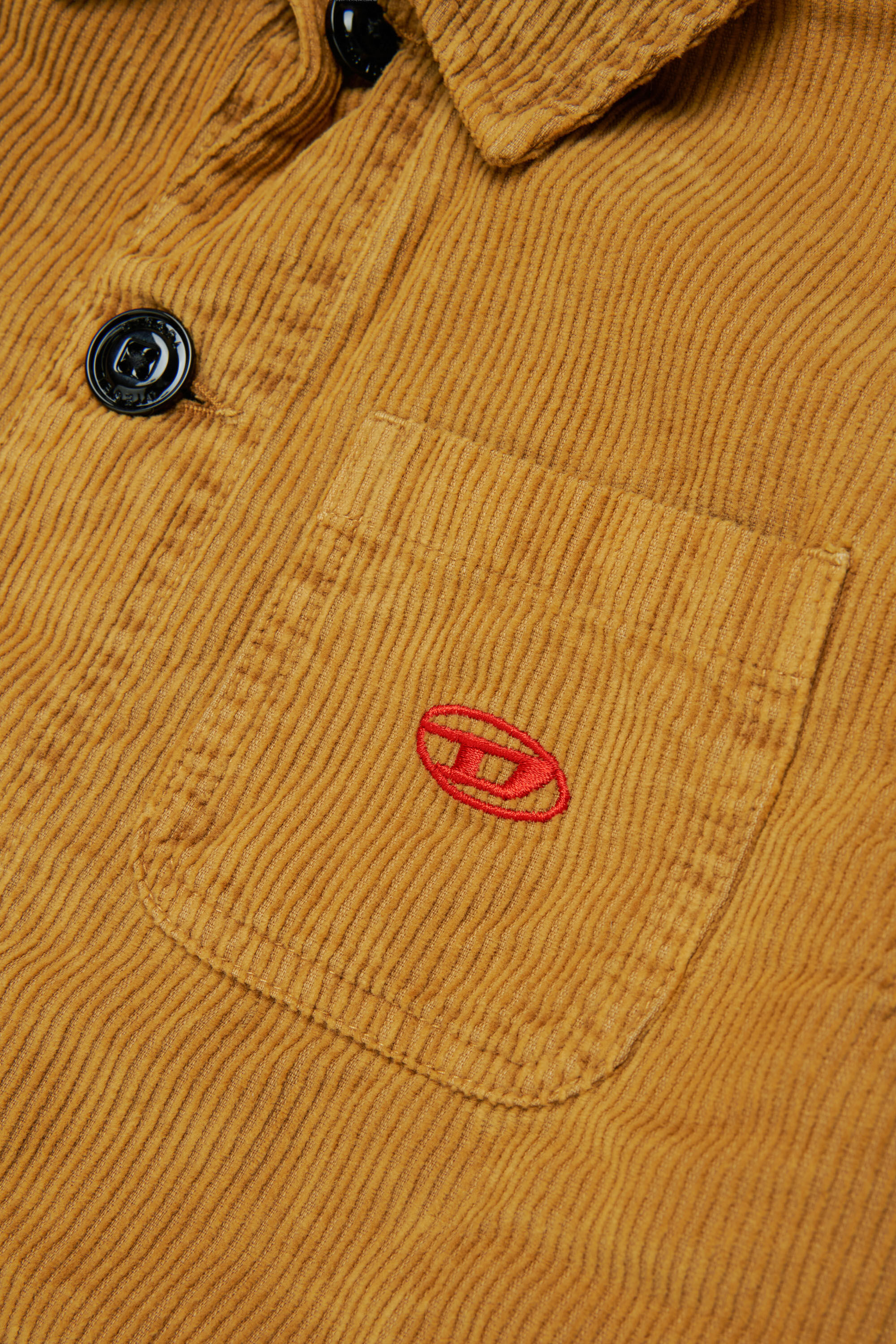 Diesel - JMILL, Herren Corduroy shirt jacket in Braun - 4