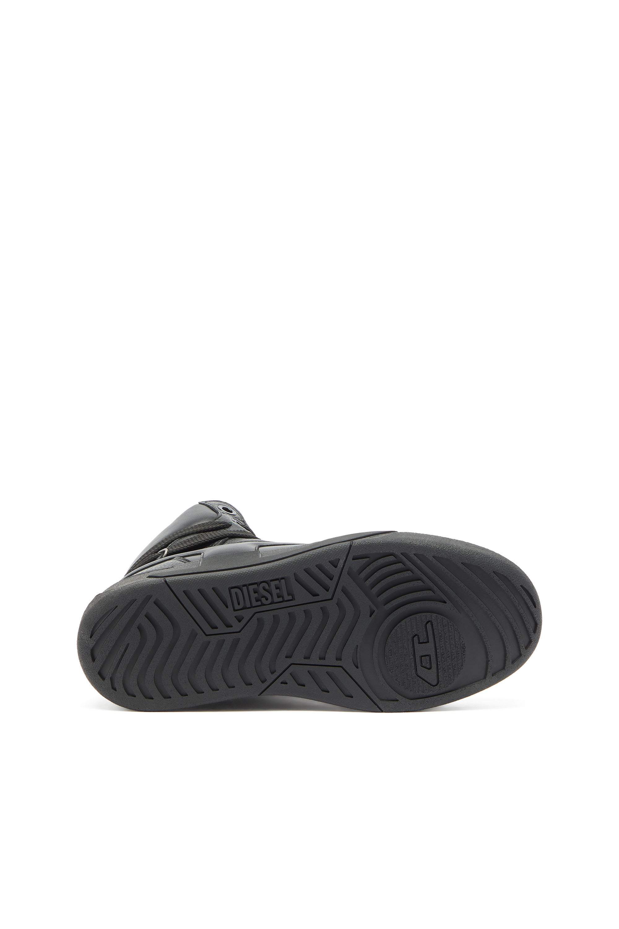 Diesel - S-D-OLLIE MID, Herren S-D-Ollie - High-Top-Sneaker aus Leder mit D-Logo in Schwarz - 5