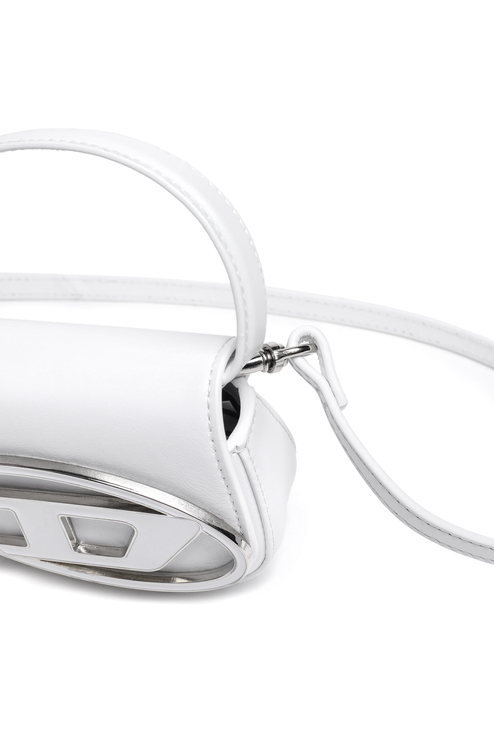 1DR XS Bag Damen Leder Mini Tasche mit D Logo Diesel