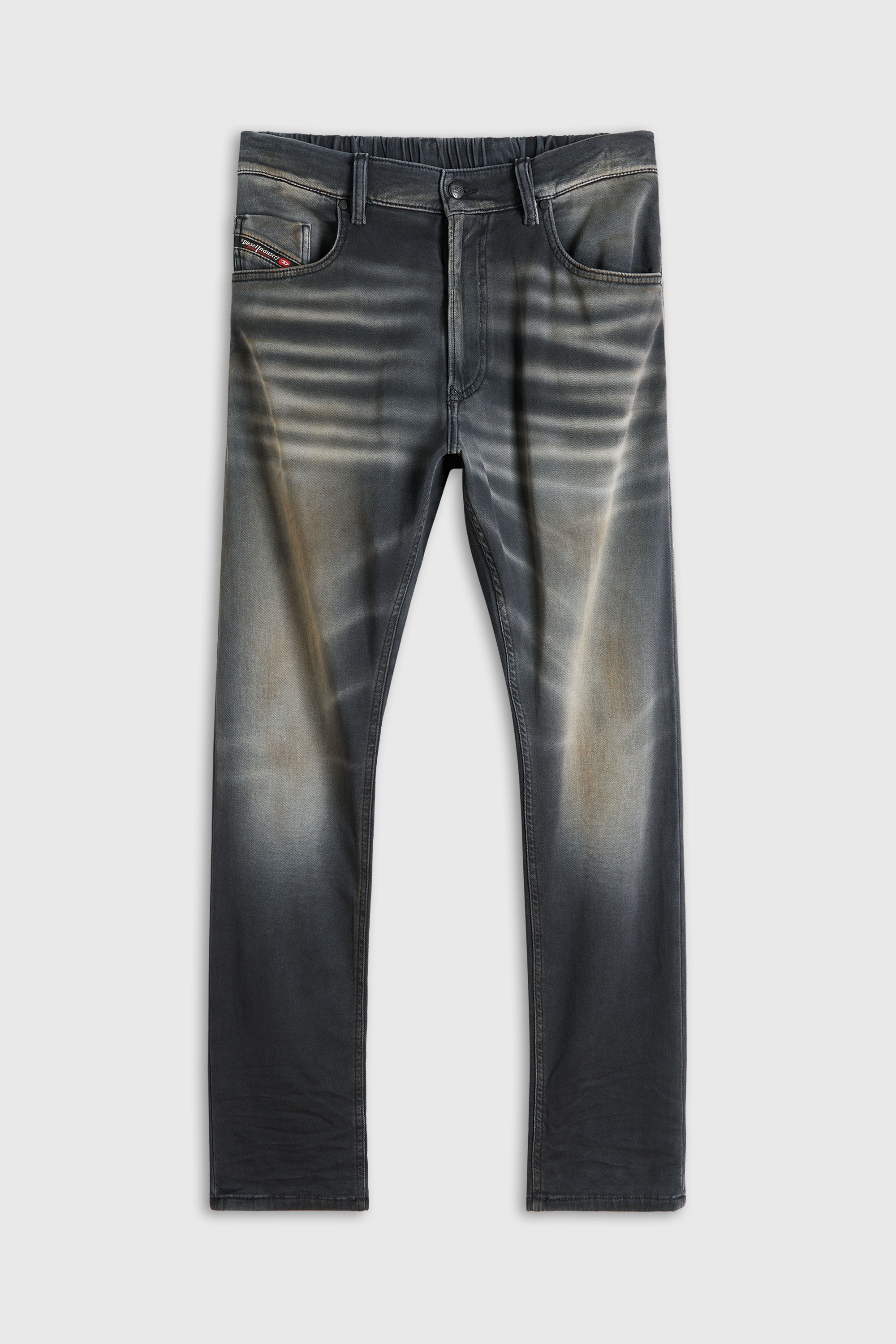 Diesel - Herren Regular 2032 D-Krooley-BW Joggjeans&reg; 068ZQ, Schwarz/Dunkelgrau - 4