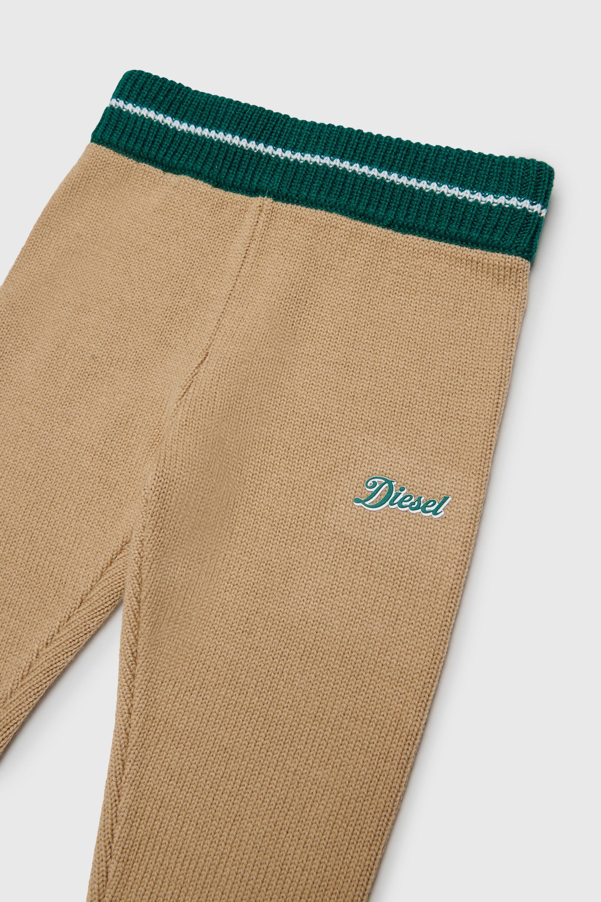 Diesel - PMOB, Unisex Strickhose aus Wollmischung in Braun - 3
